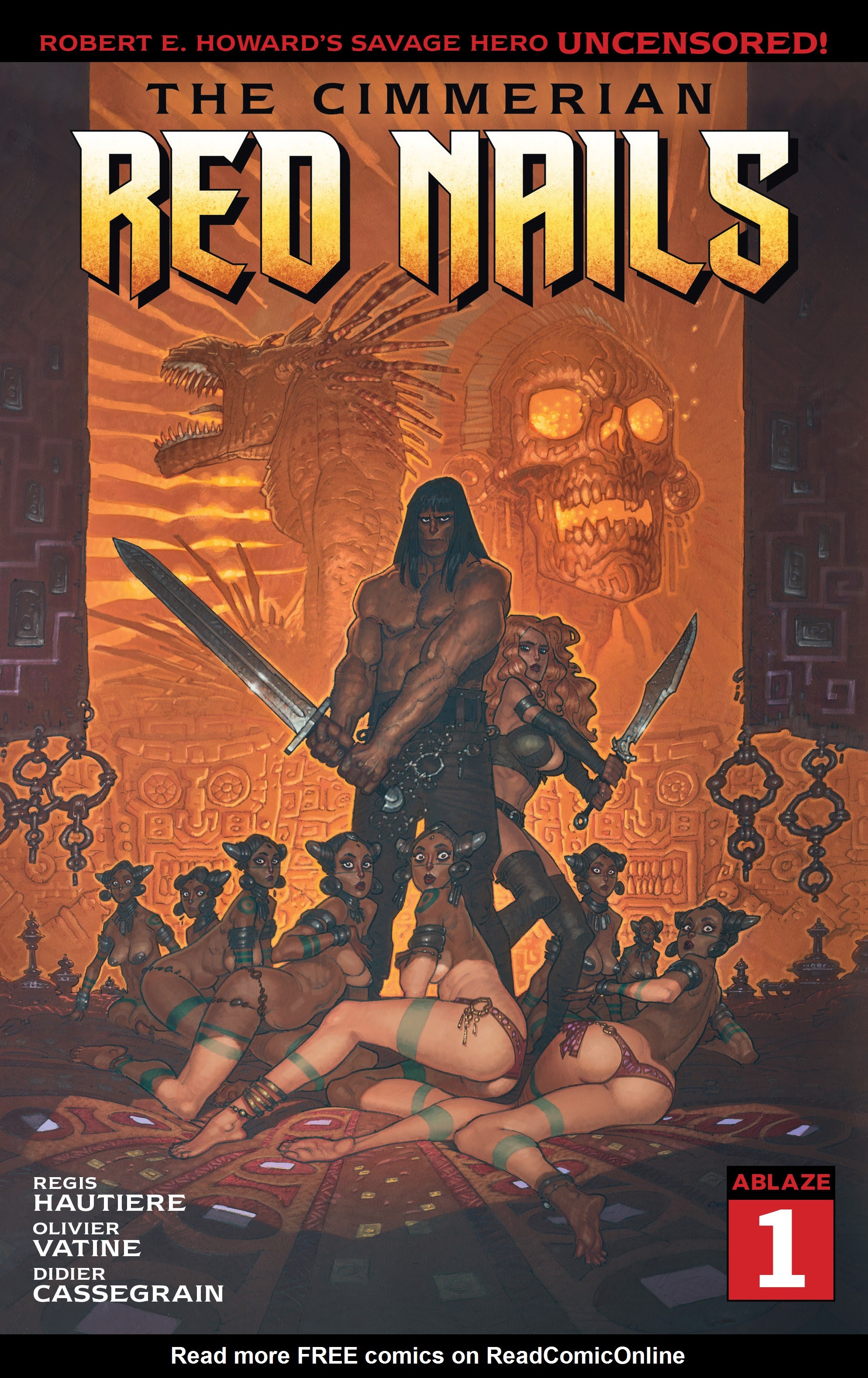 Read online The Cimmerian: Red Nails comic -  Issue #1 - 1