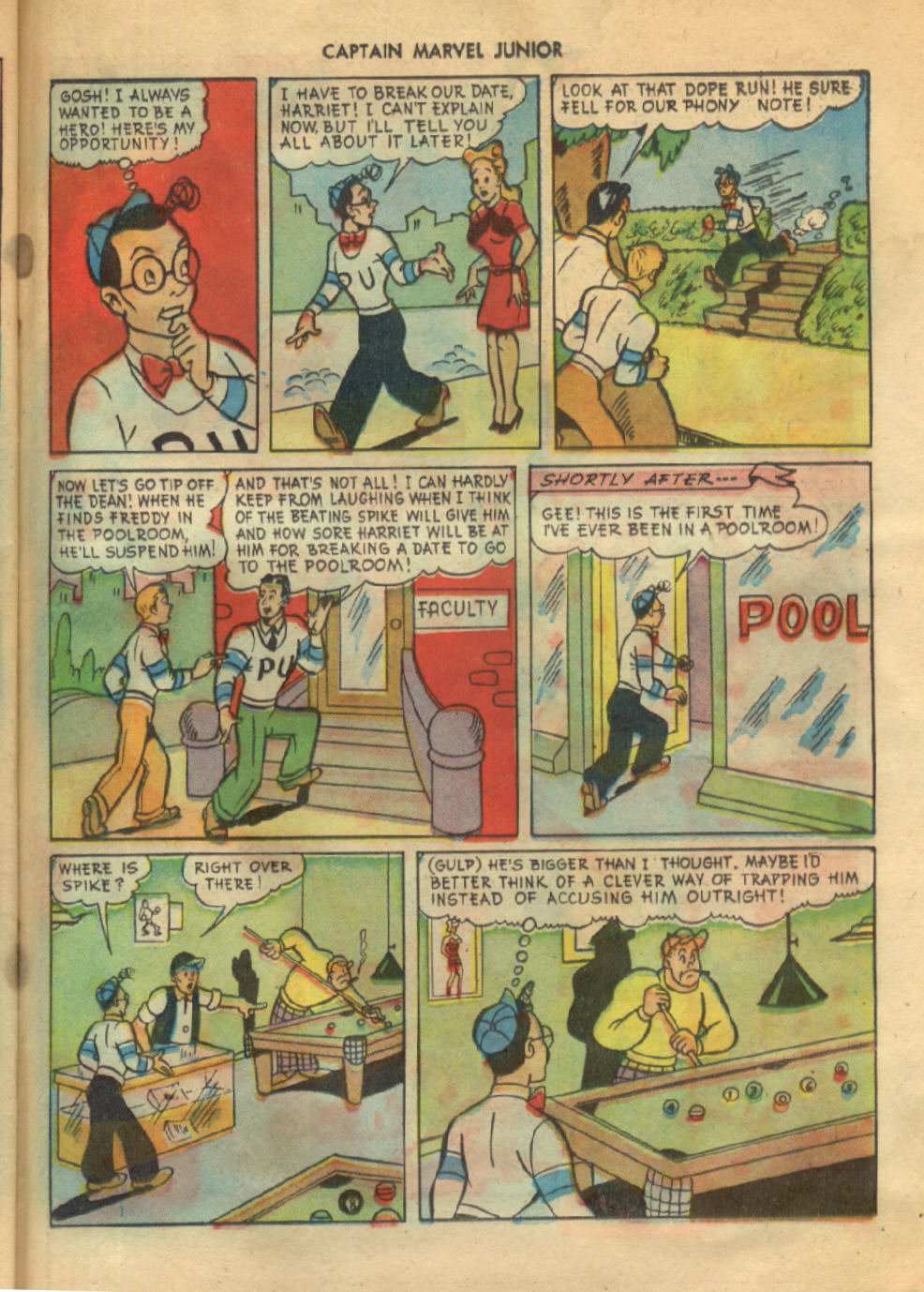 Read online Captain Marvel, Jr. comic -  Issue #46 - 35