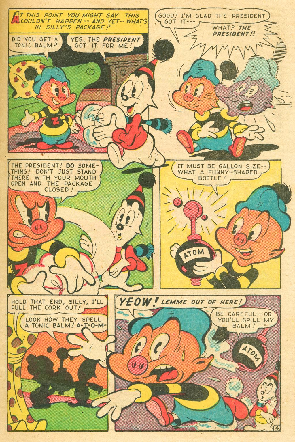 Read online Ziggy Pig-Silly Seal Comics (1944) comic -  Issue #6 - 17