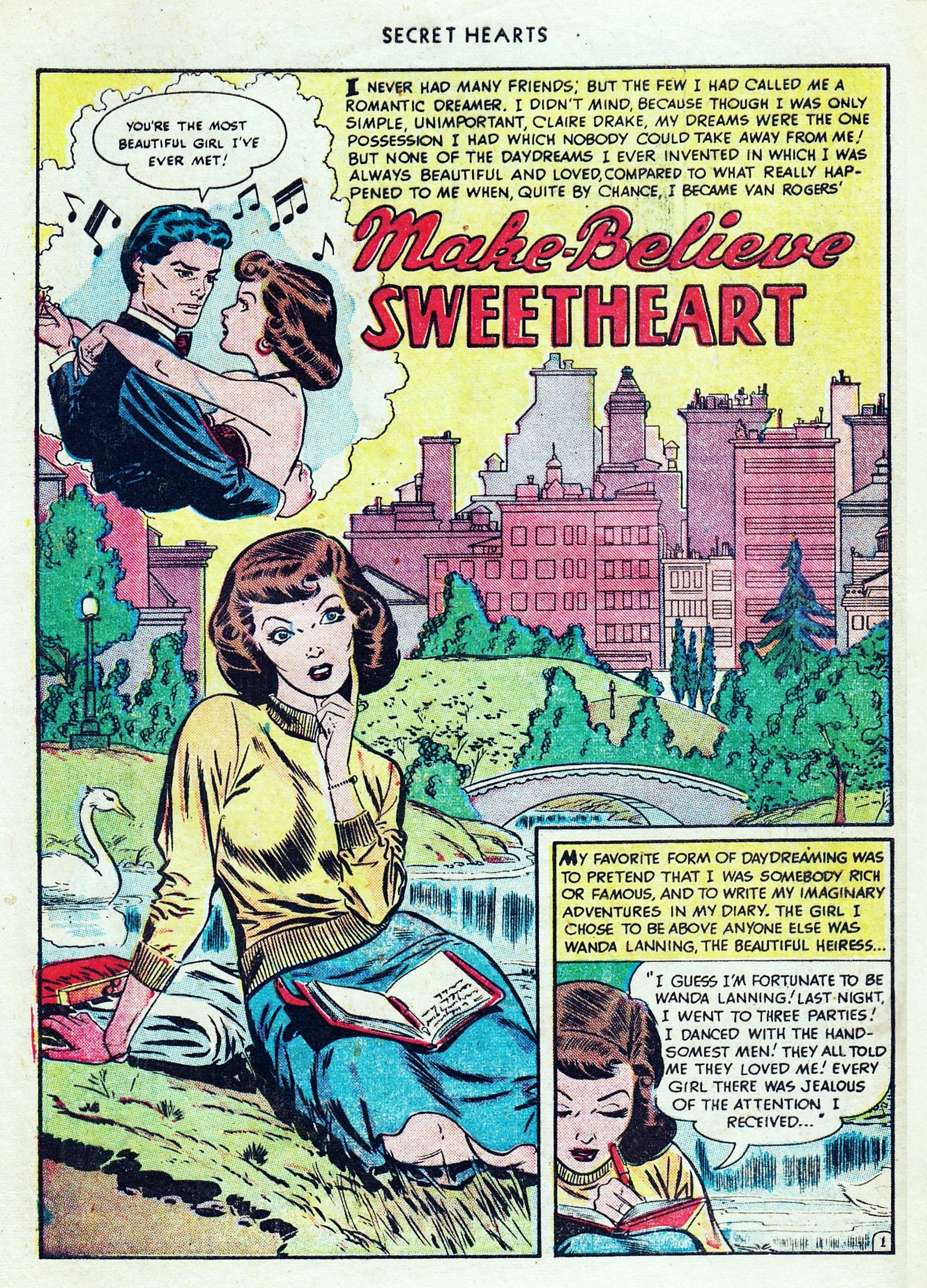 Read online Secret Hearts comic -  Issue #1 - 4