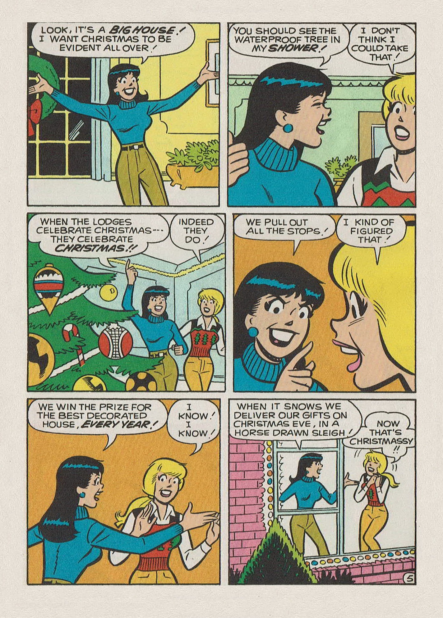 Read online Archie's Holiday Fun Digest comic -  Issue #12 - 32