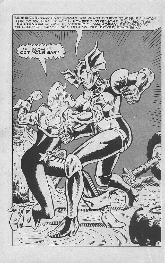 Read online Femforce comic -  Issue #24 - 26