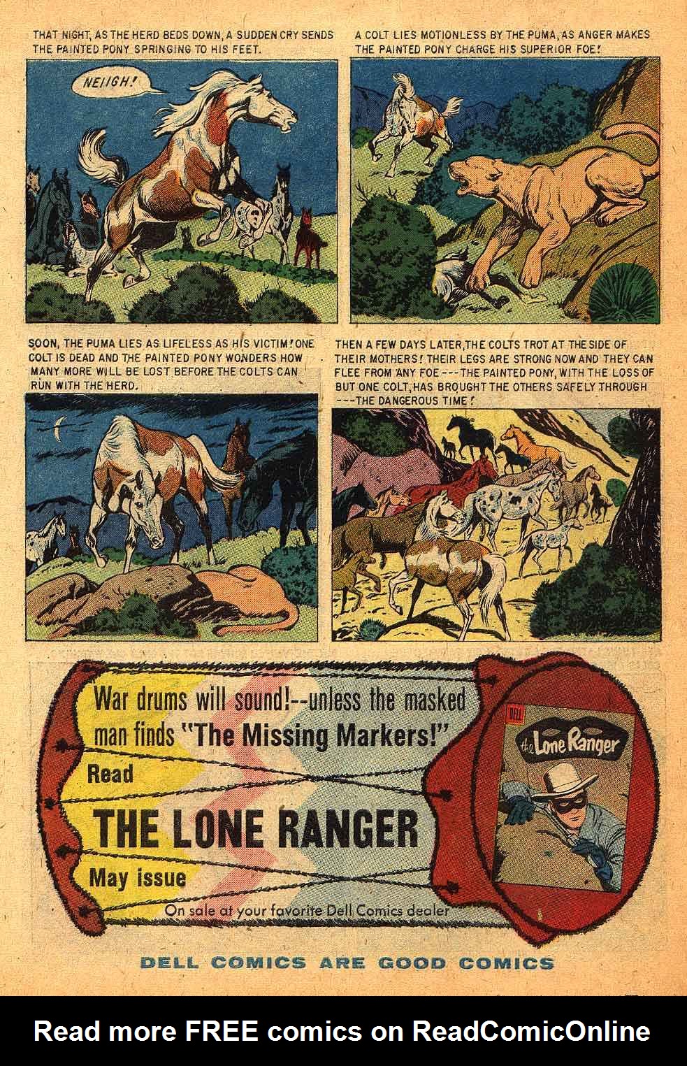 Read online Lone Ranger's Companion Tonto comic -  Issue #31 - 34