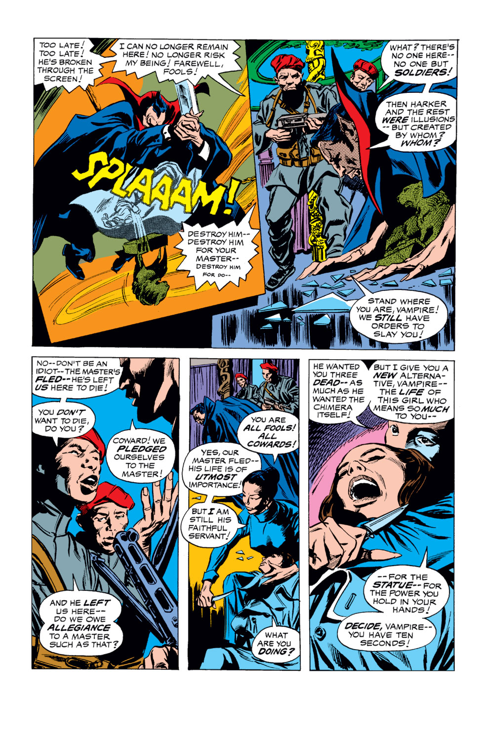 Read online Tomb of Dracula (1972) comic -  Issue #28 - 15