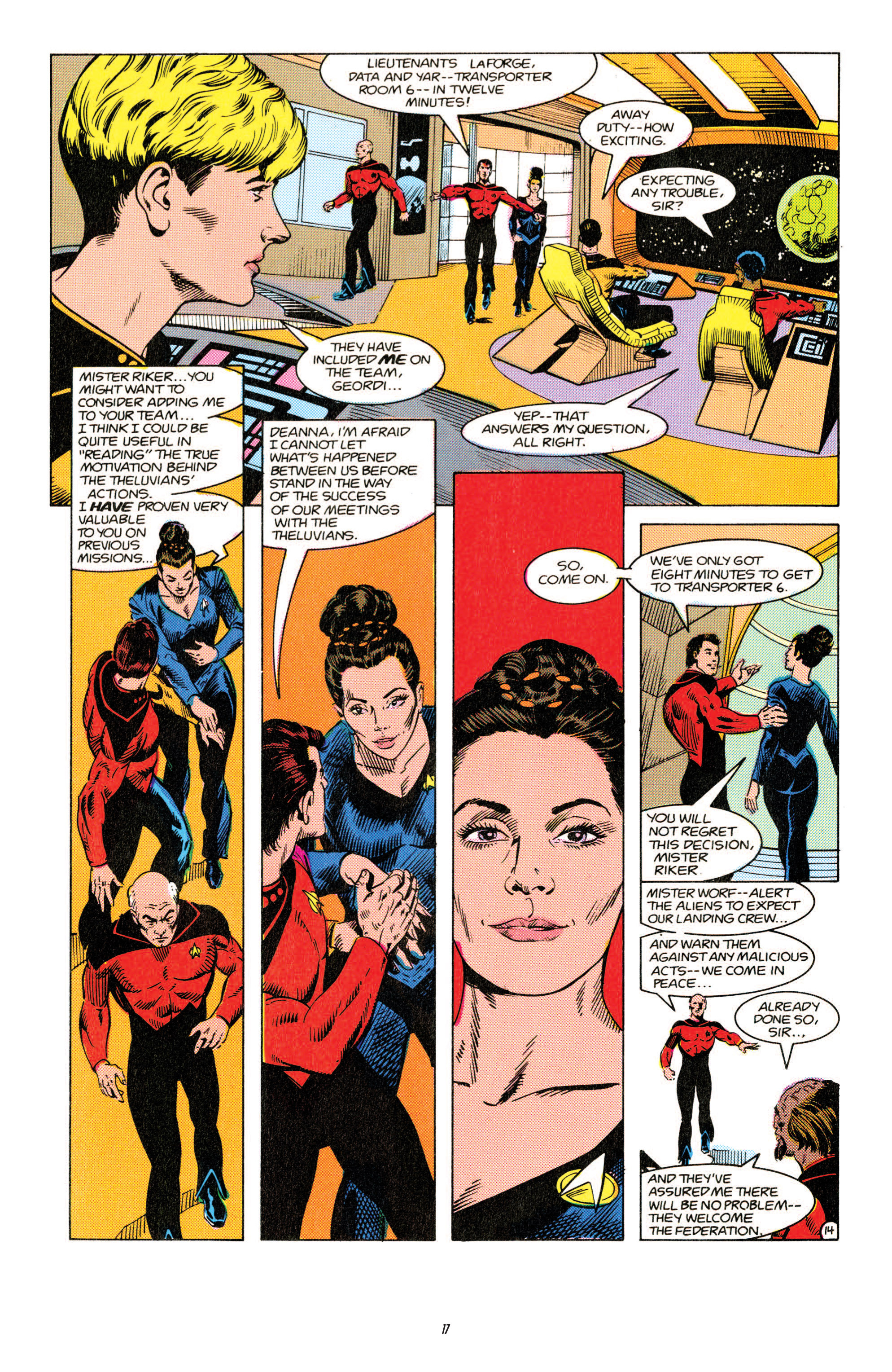 Read online Star Trek Classics comic -  Issue #4 - 16