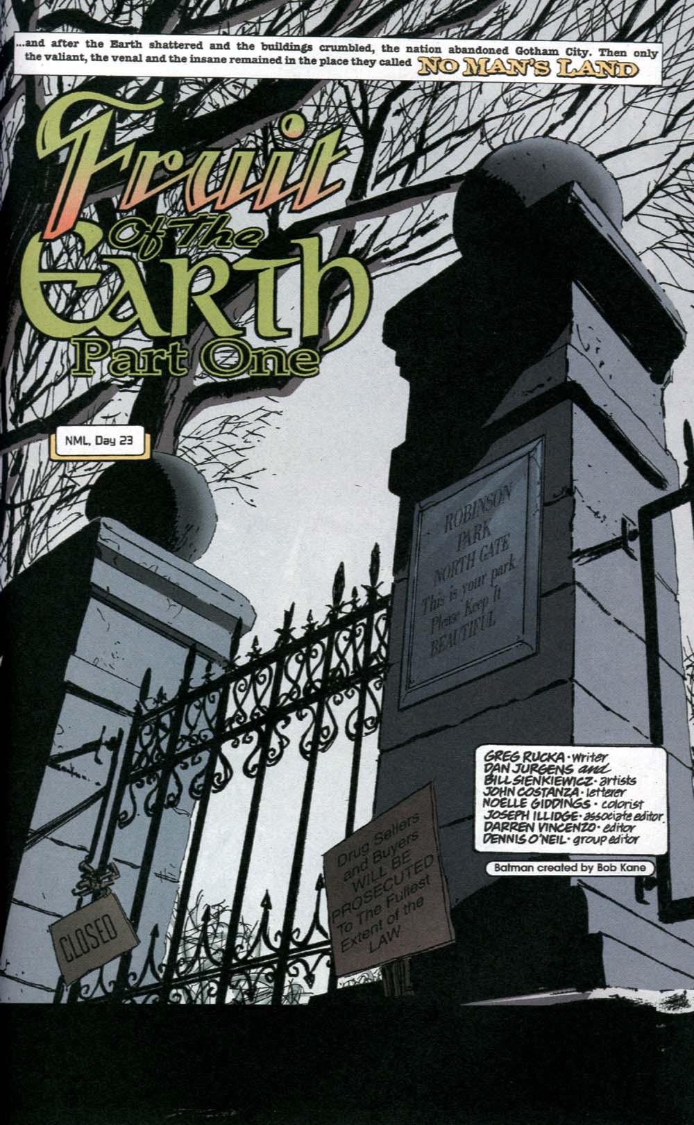 Read online Batman: No Man's Land comic -  Issue # TPB 3 - 118