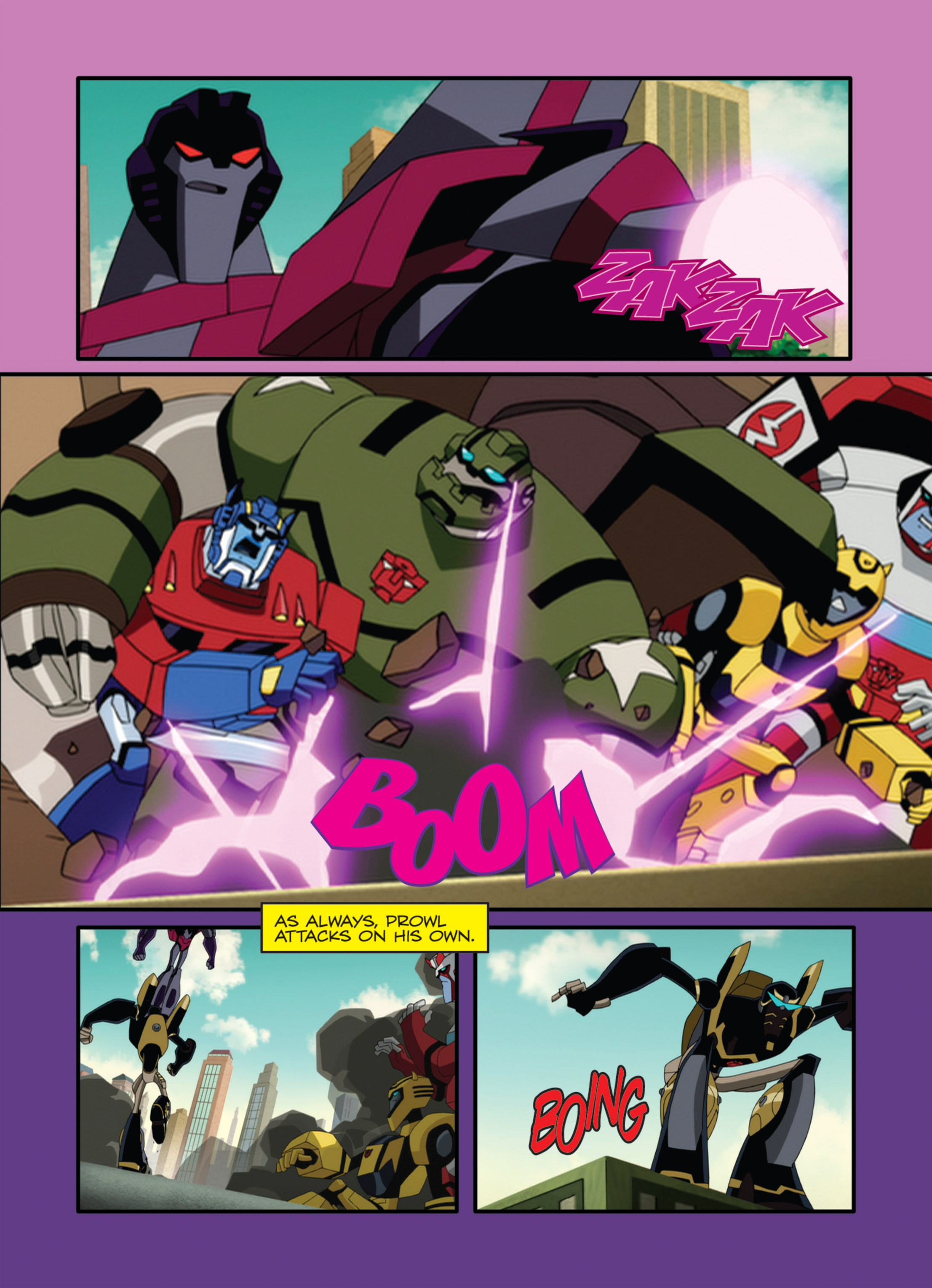 Read online Transformers Animated comic -  Issue #1 - 84