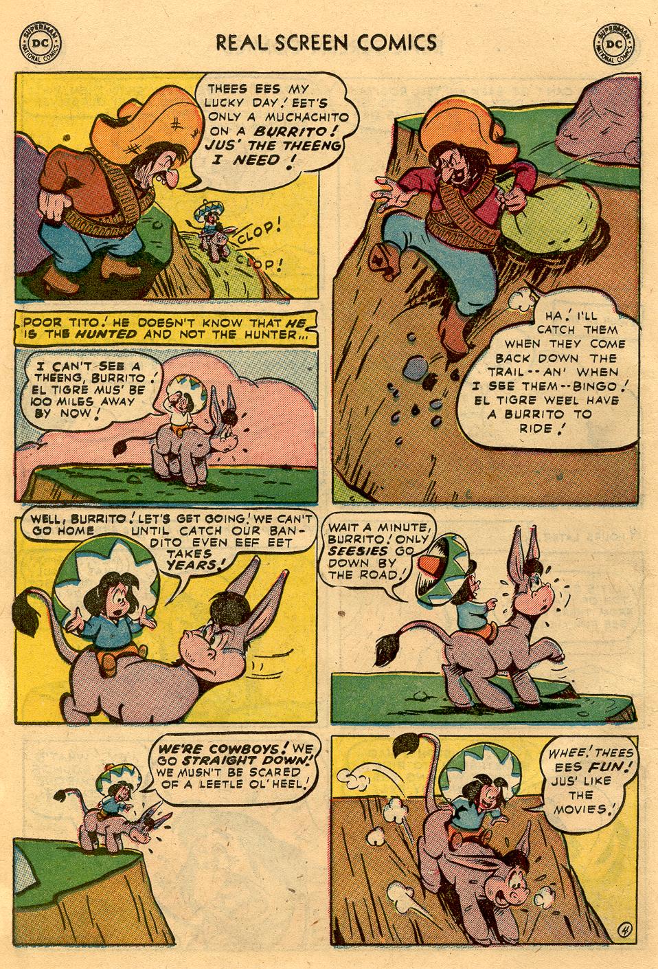 Read online Real Screen Comics comic -  Issue #58 - 14