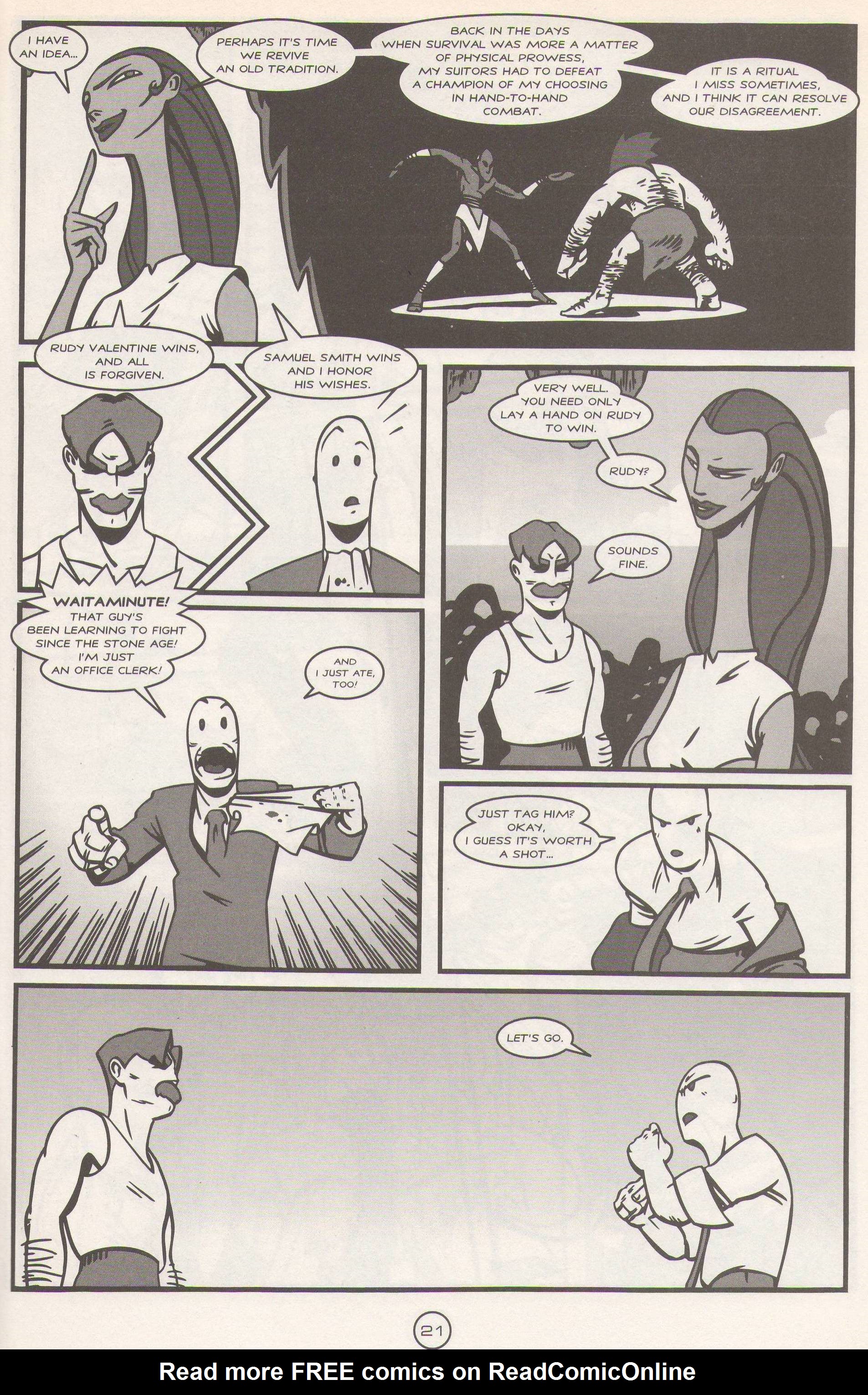 Read online Mister Blank comic -  Issue #12 - 16