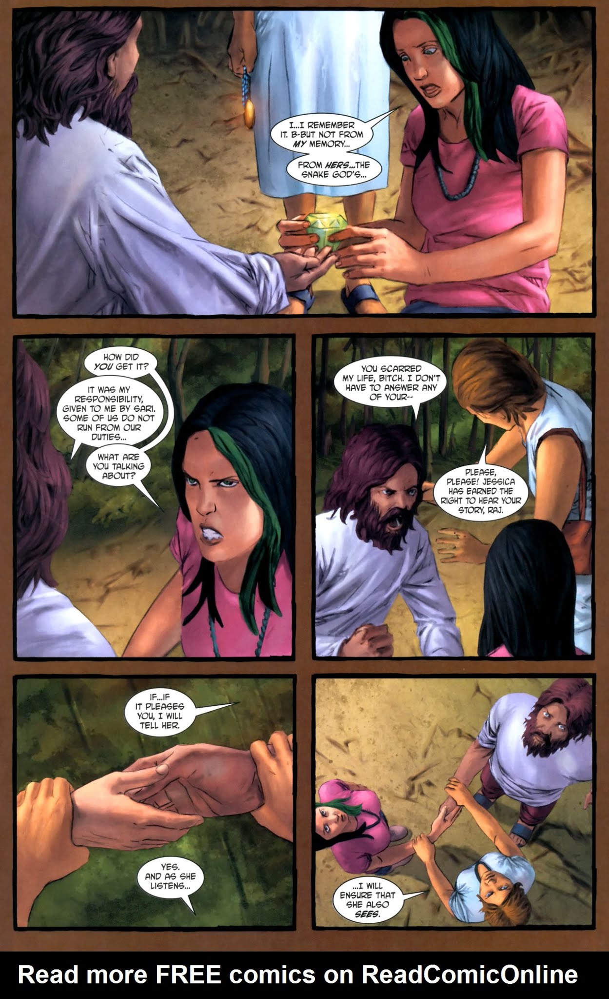 Read online Snake Woman Tale of the Snake Charmer comic -  Issue #4 - 8