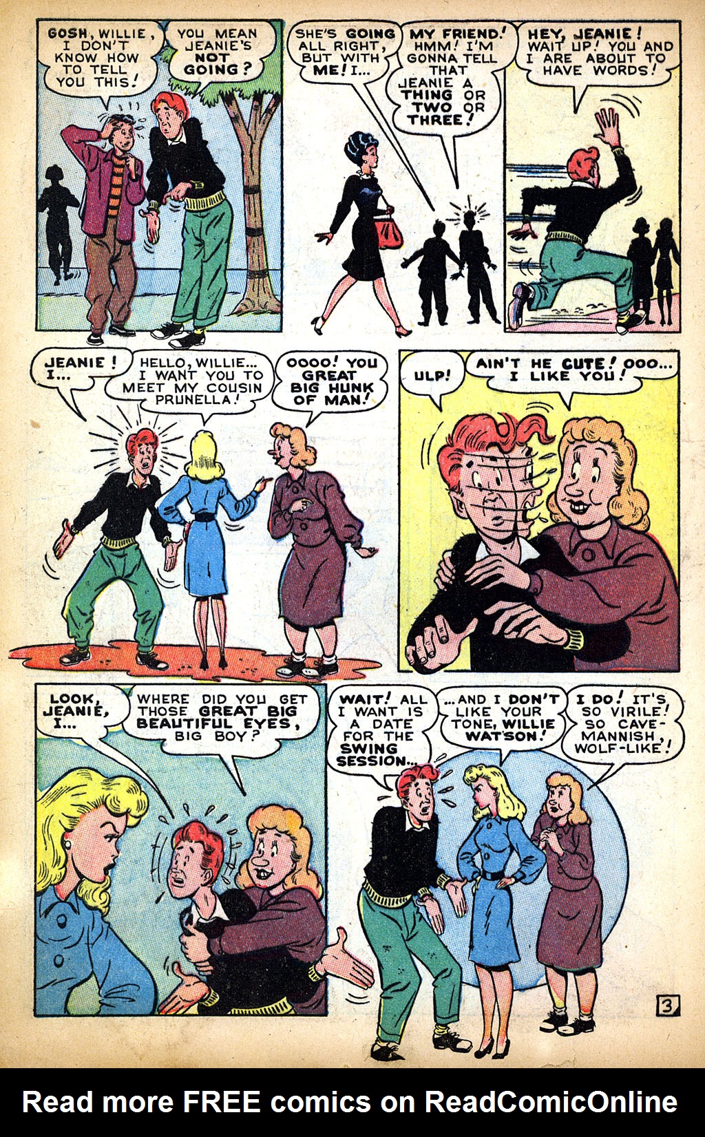 Read online Willie Comics (1946) comic -  Issue #7 - 6