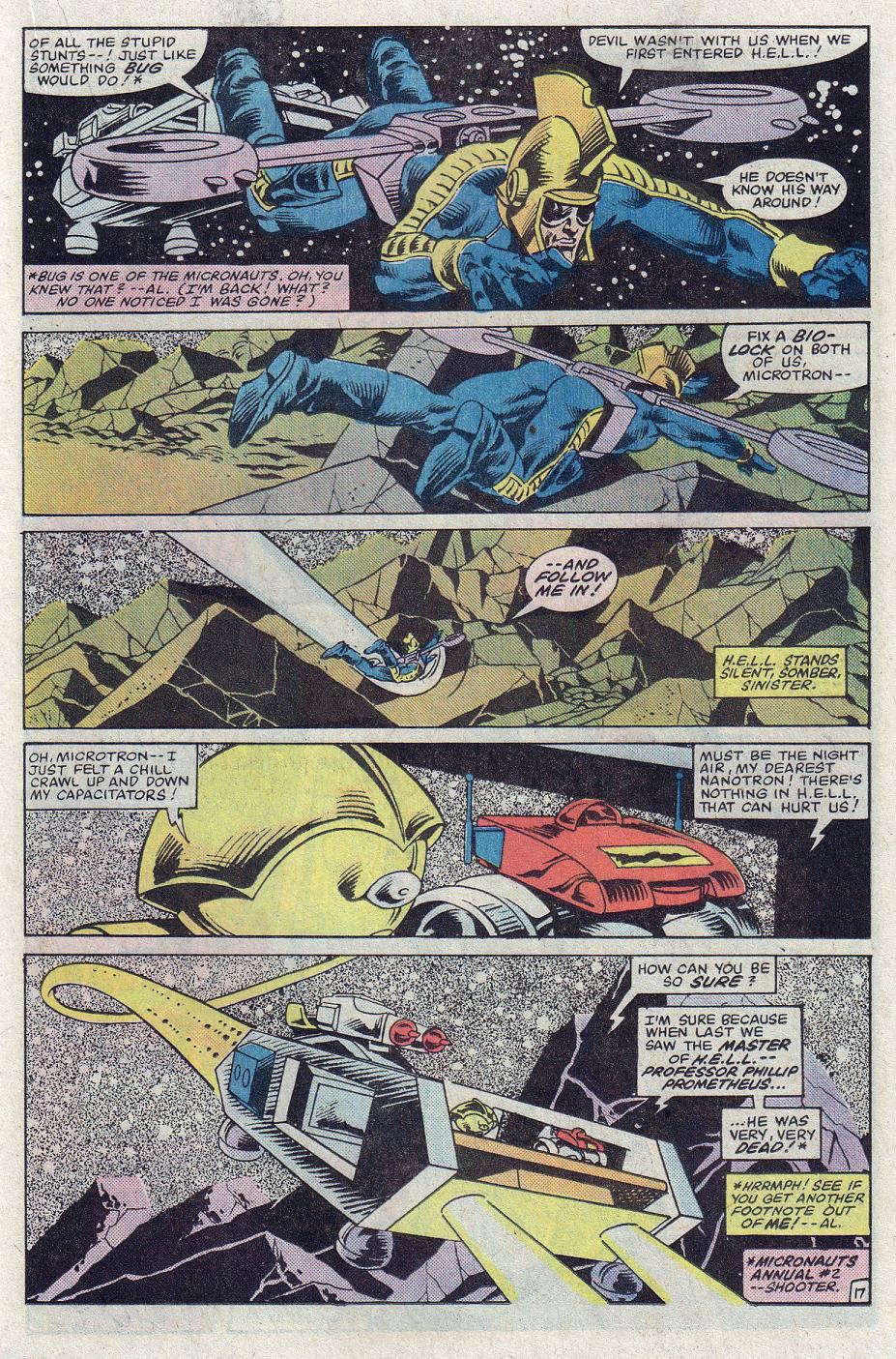 Read online Micronauts (1979) comic -  Issue #43 - 18