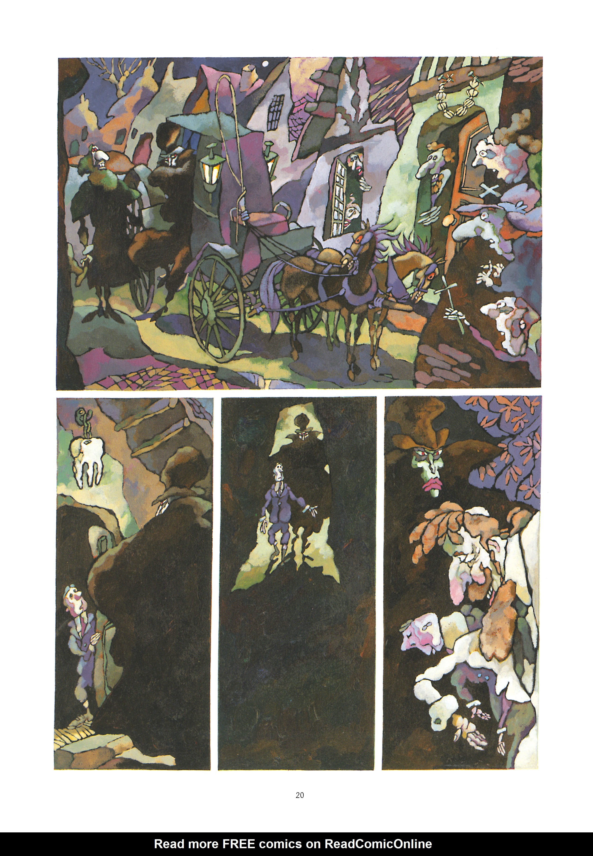 Read online Alberto Breccia's Dracula comic -  Issue # TPB - 17