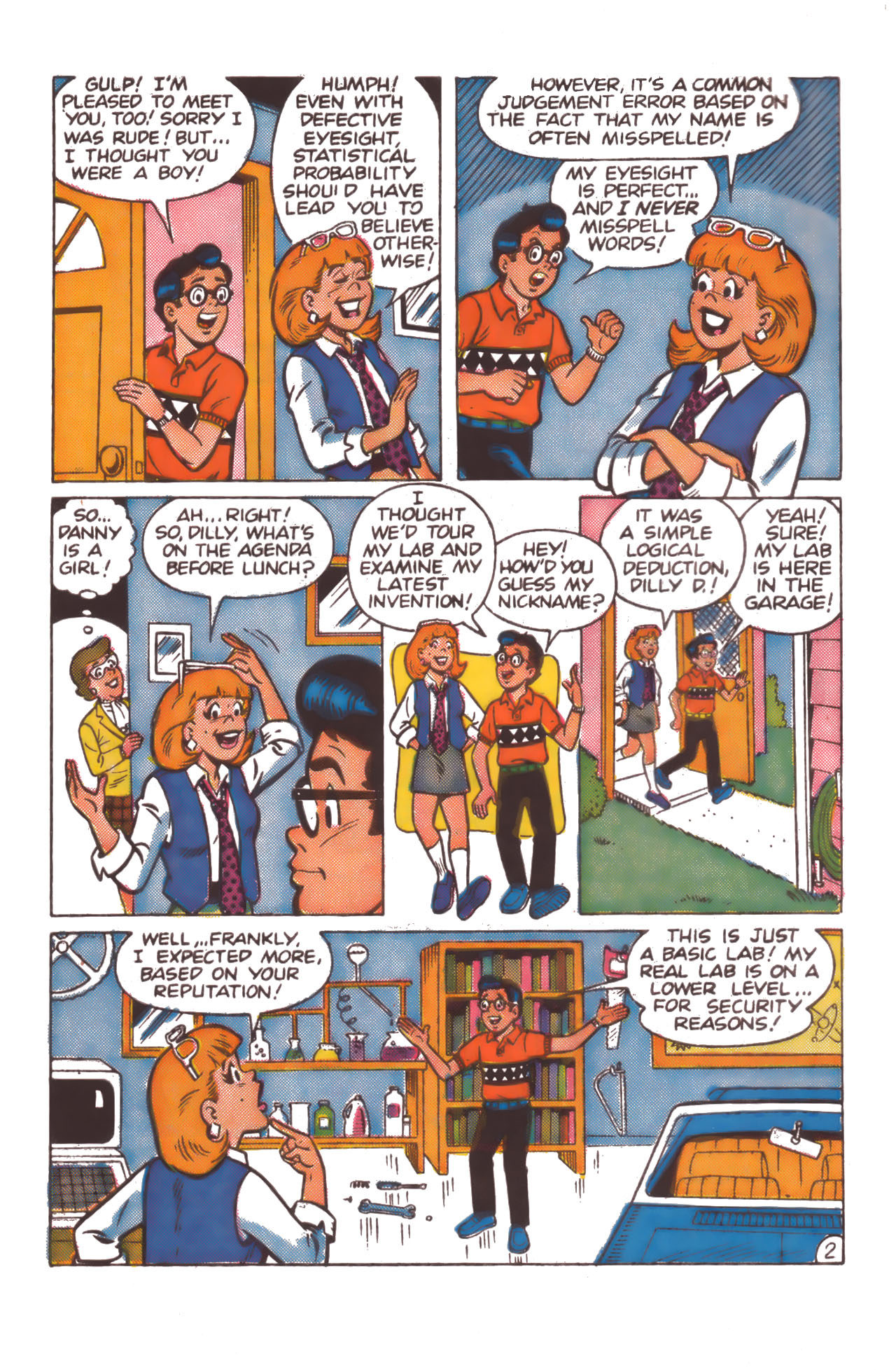 Read online Dilton's Strange Science comic -  Issue #1 - 4