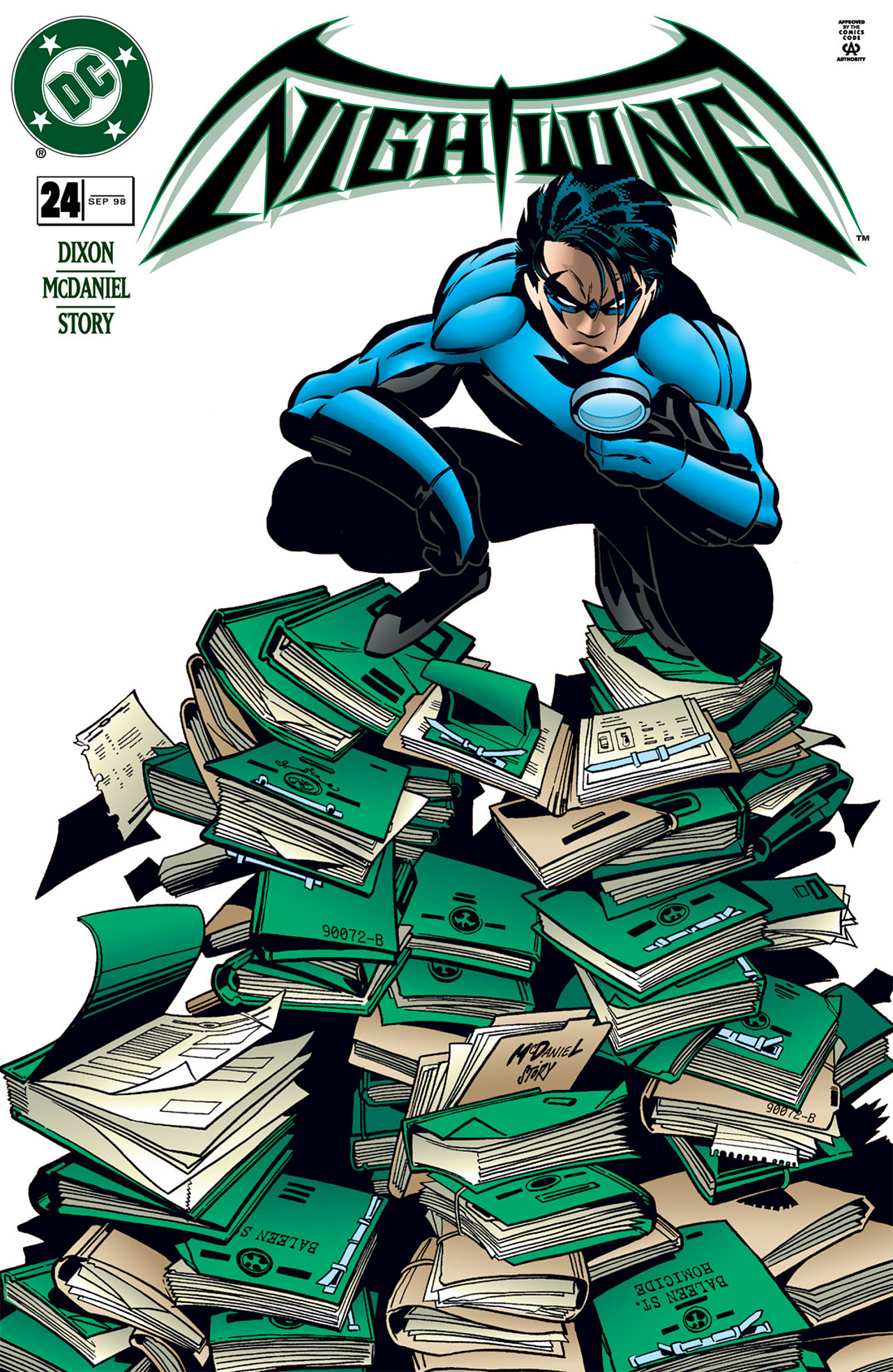 Read online Nightwing (1996) comic -  Issue #24 - 1