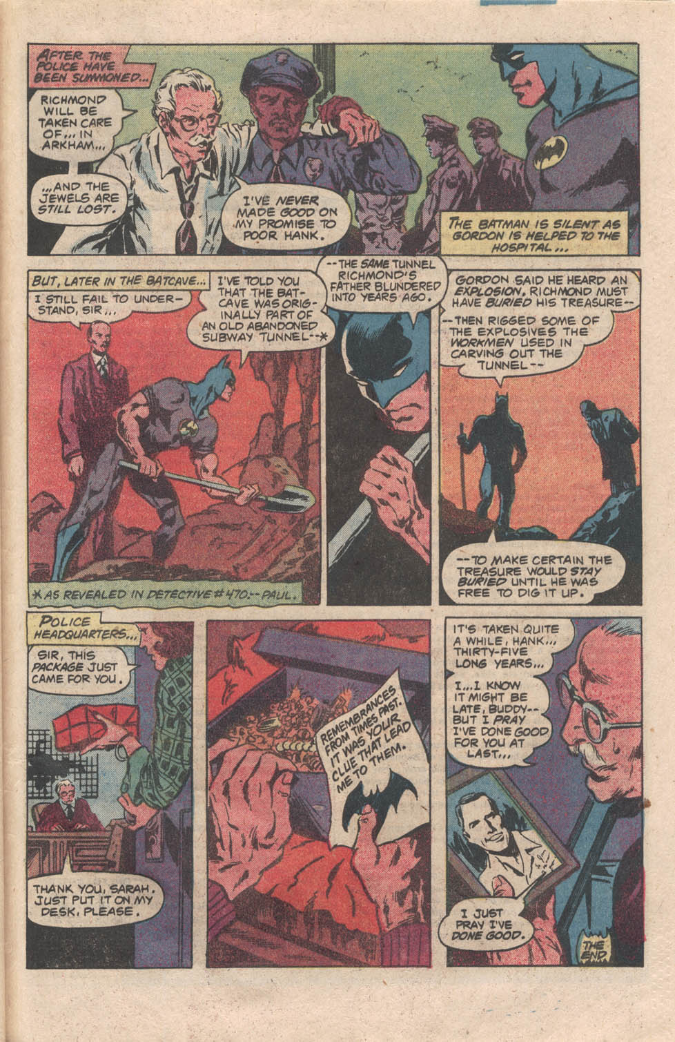 Read online Batman (1940) comic -  Issue #328 - 33