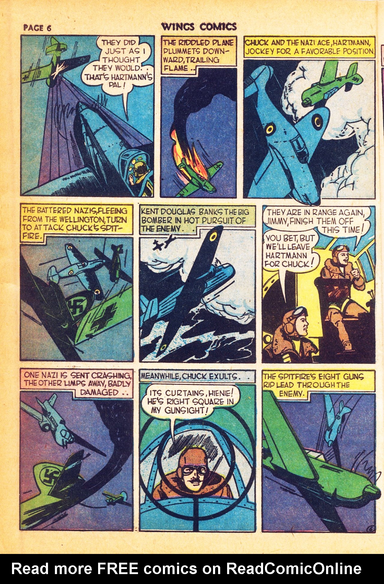 Read online Wings Comics comic -  Issue #4 - 8