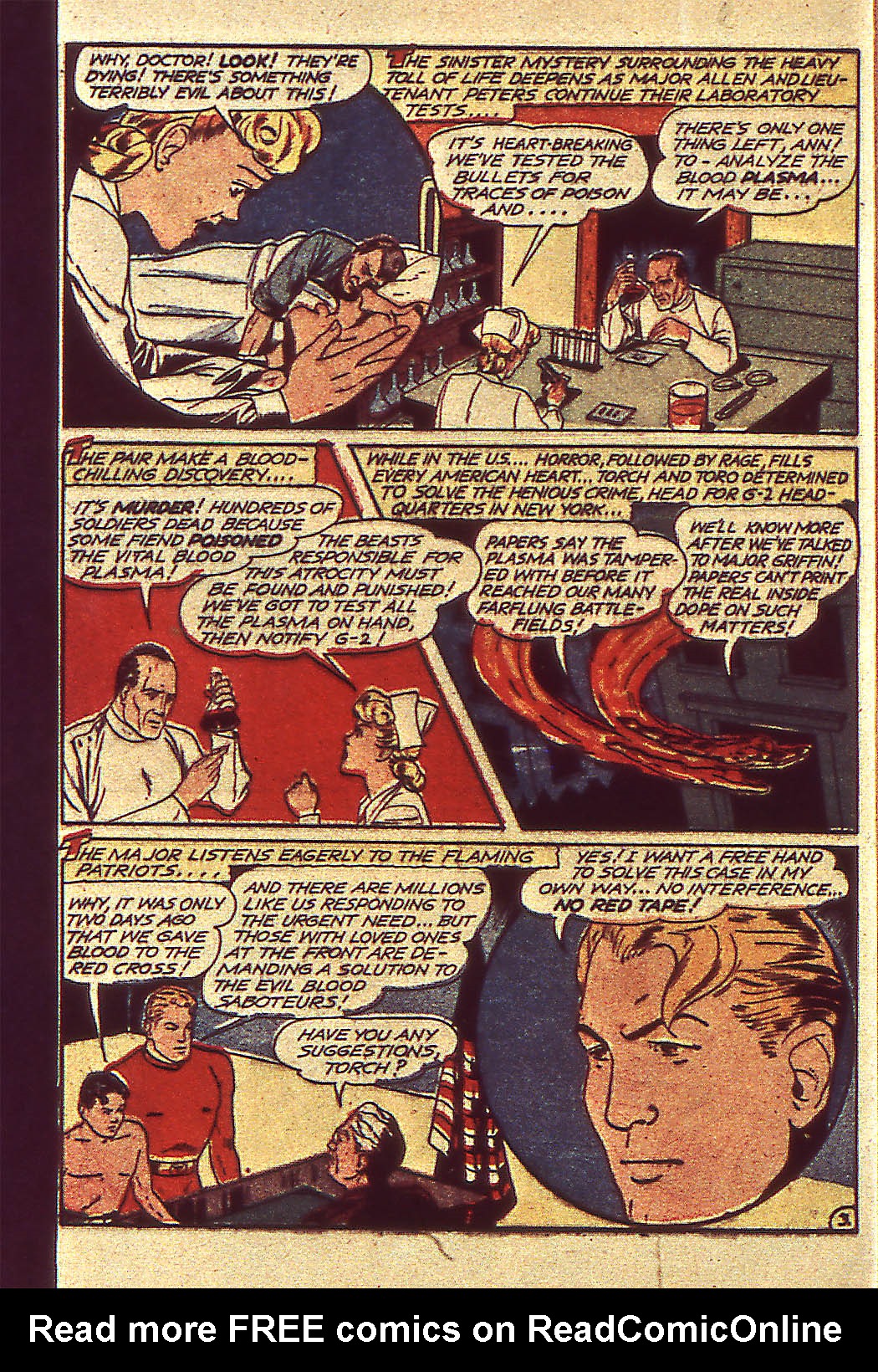 Read online The Human Torch (1940) comic -  Issue #14 - 30