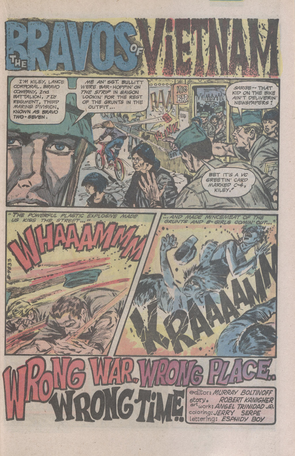 Read online G.I. Combat (1952) comic -  Issue #275 - 39