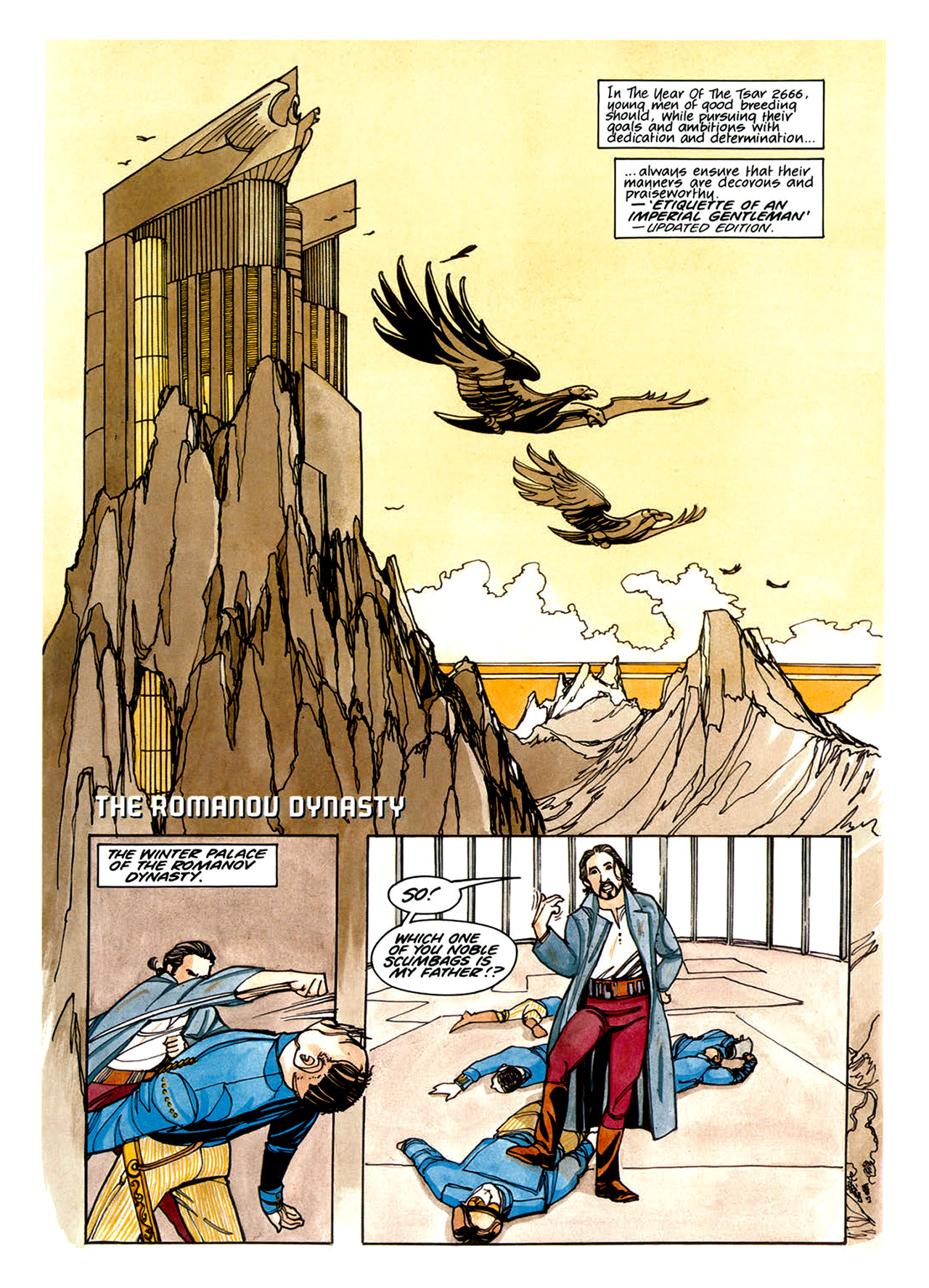 Read online Nikolai Dante comic -  Issue # TPB 1 - 48