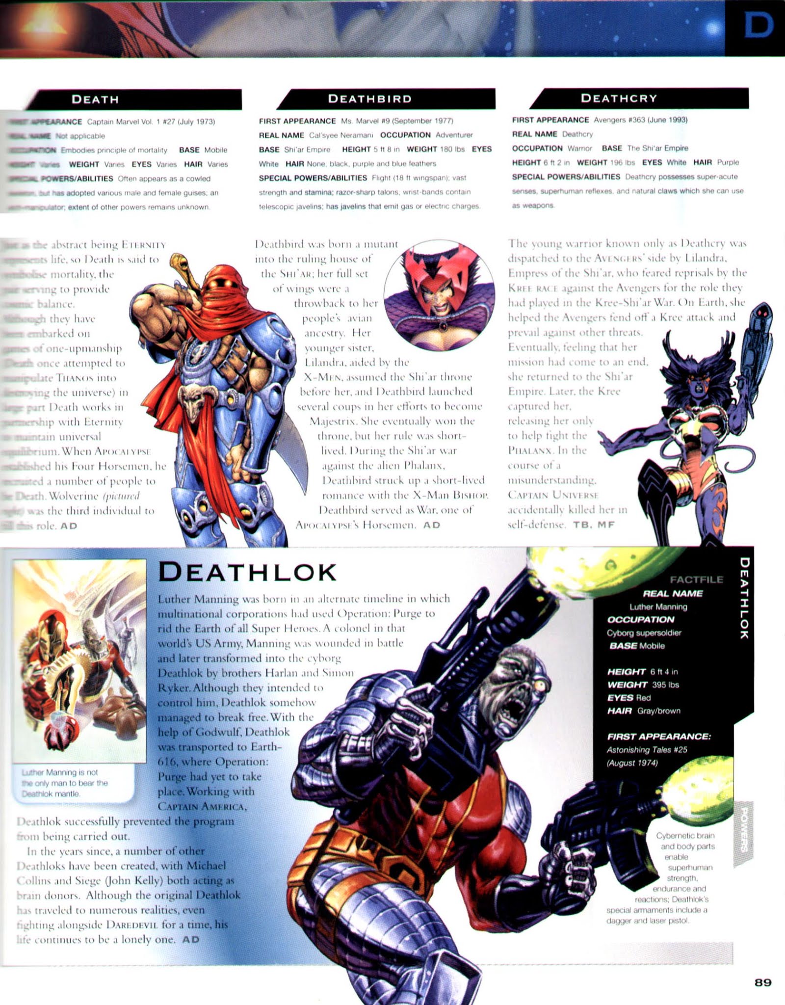 Read online The Marvel Encyclopedia comic -  Issue # TPB 2 (Part 1) - 85