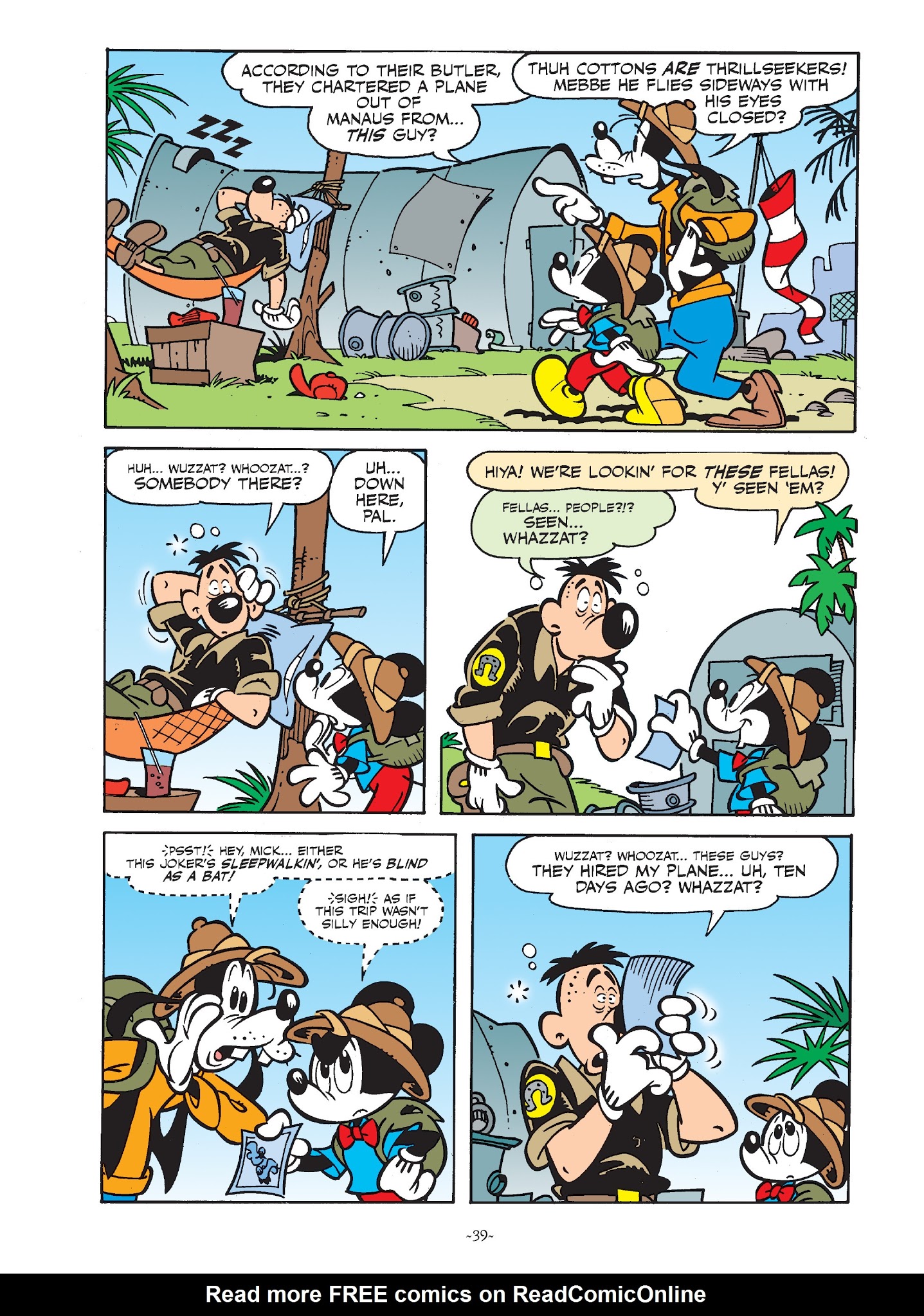 Read online Mickey and Donald: The Search For the Zodiac Stone comic -  Issue # TPB - 38