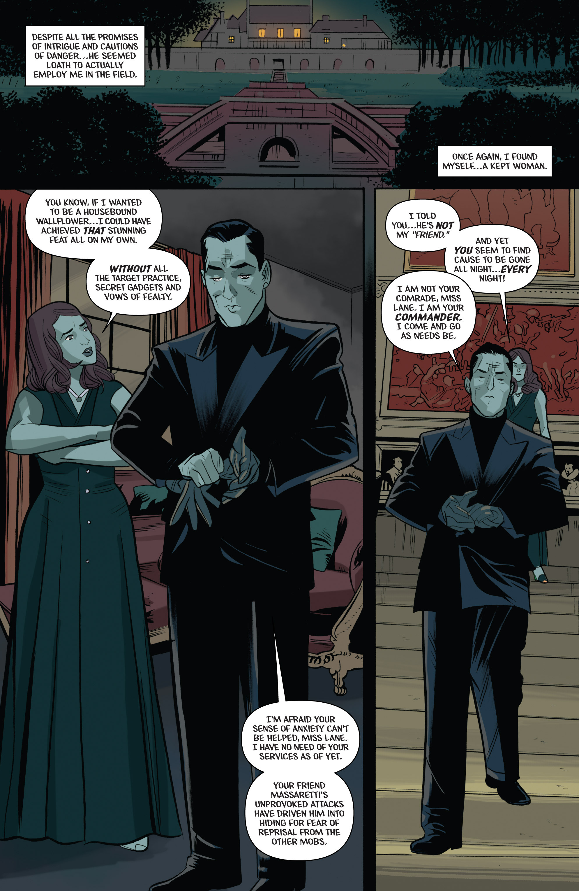 Read online The Shadow: Year One comic -  Issue #5 - 16