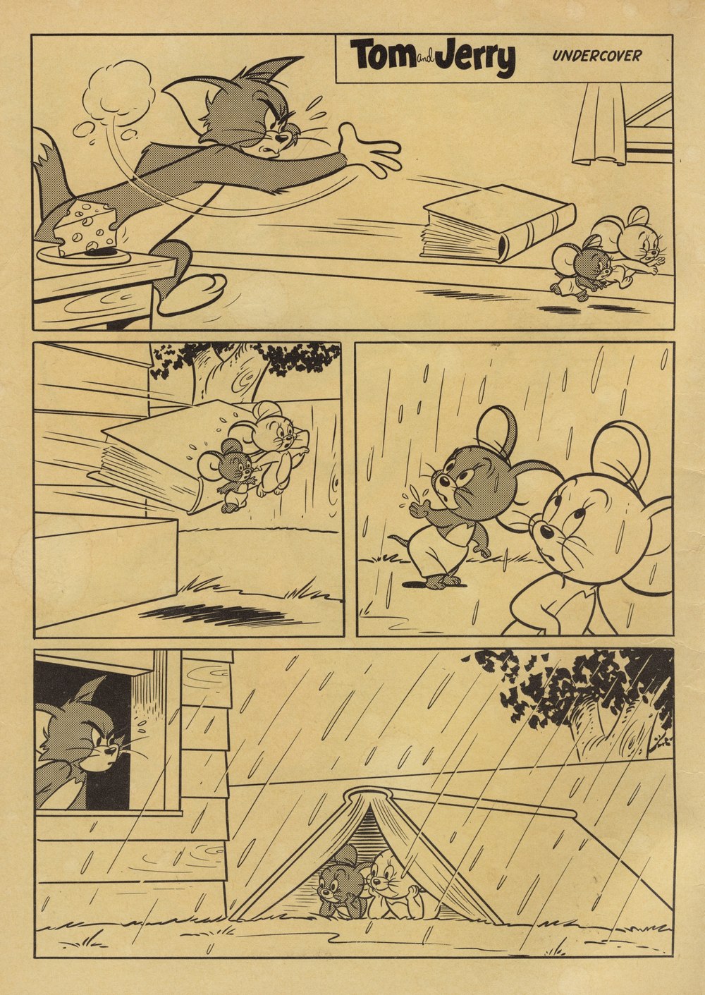 Read online Tom & Jerry Comics comic -  Issue #210 - 2