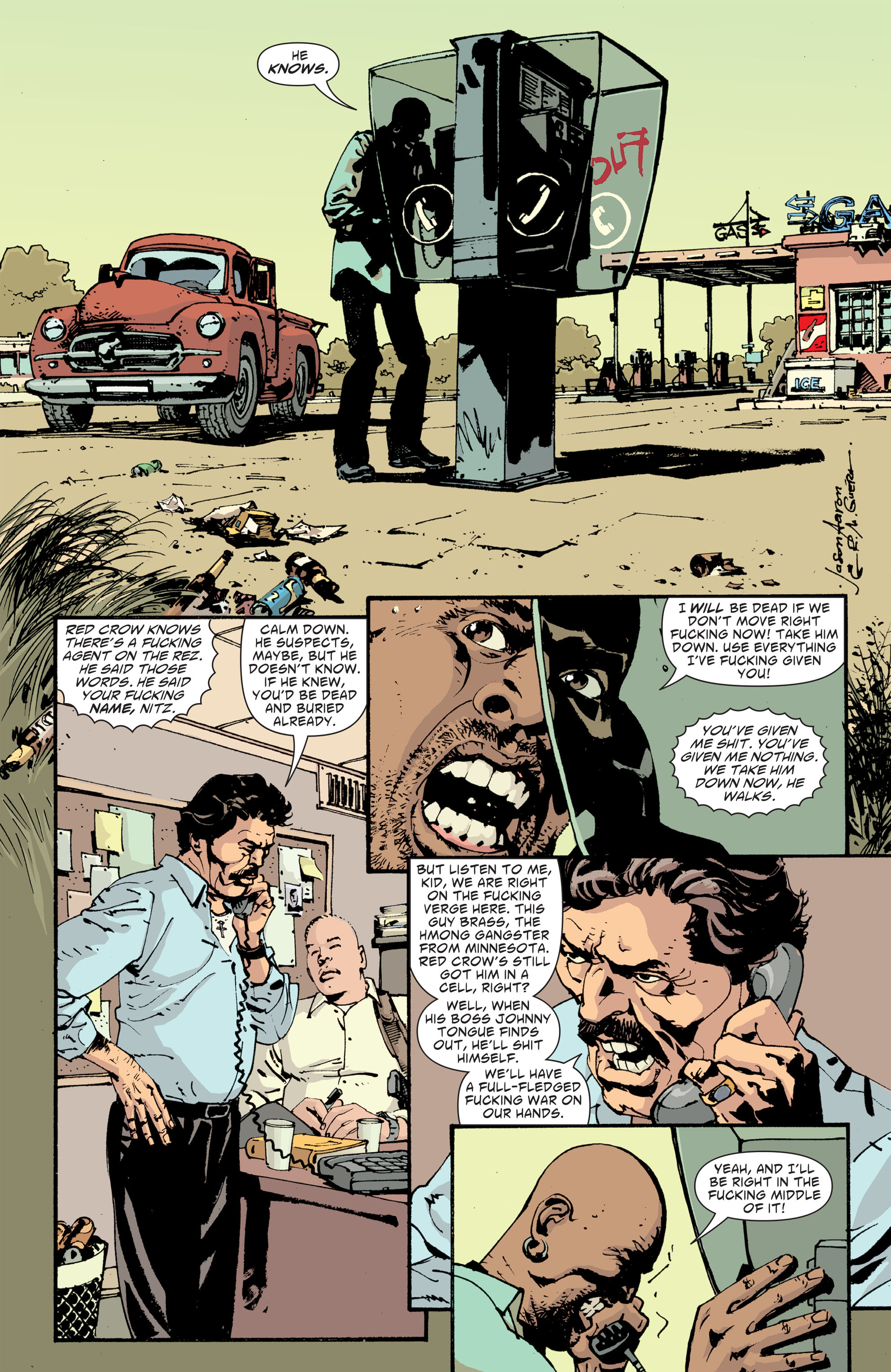 Read online Scalped: The Deluxe Edition comic -  Issue #3 - 136