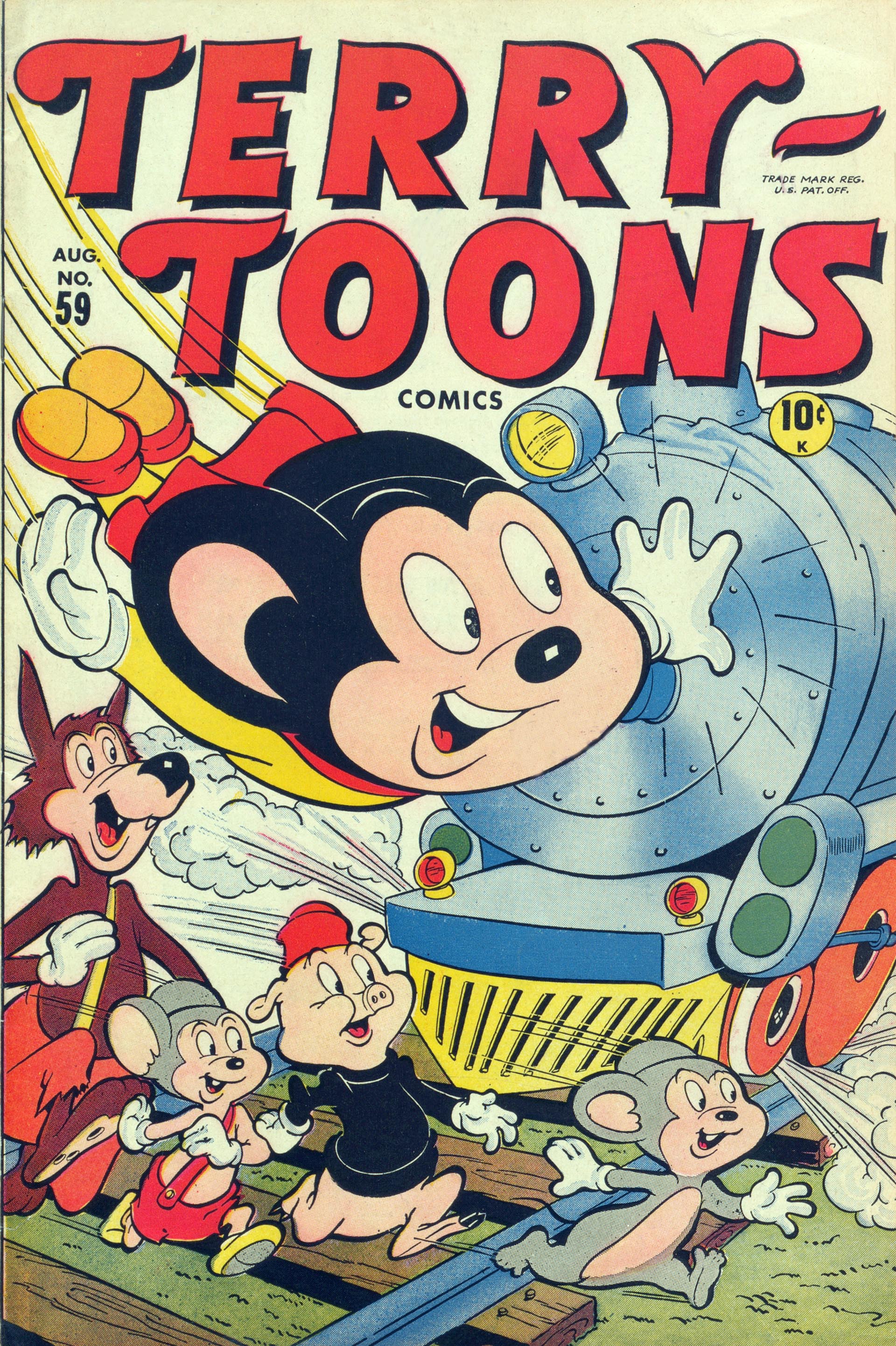 Read online Terry-Toons Comics comic -  Issue #59 - 1