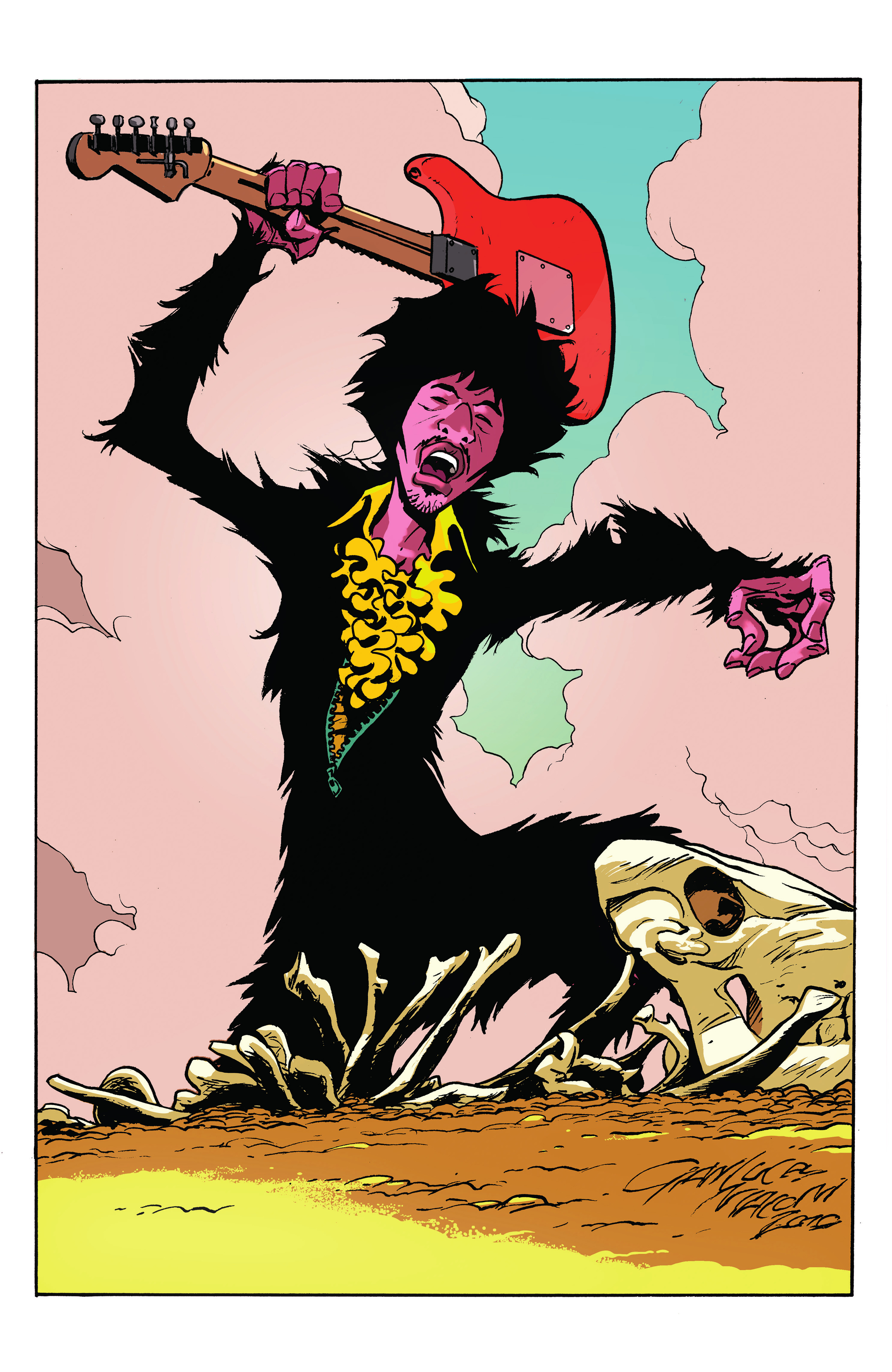 Read online Hendrix: Electric Requiem comic -  Issue # TPB - 99
