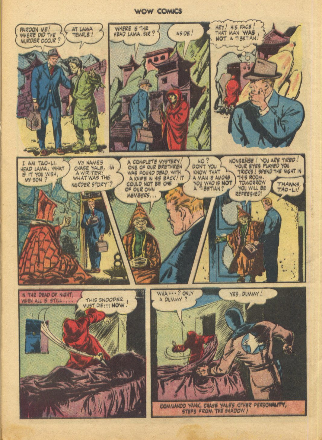 Read online Wow Comics comic -  Issue #44 - 44