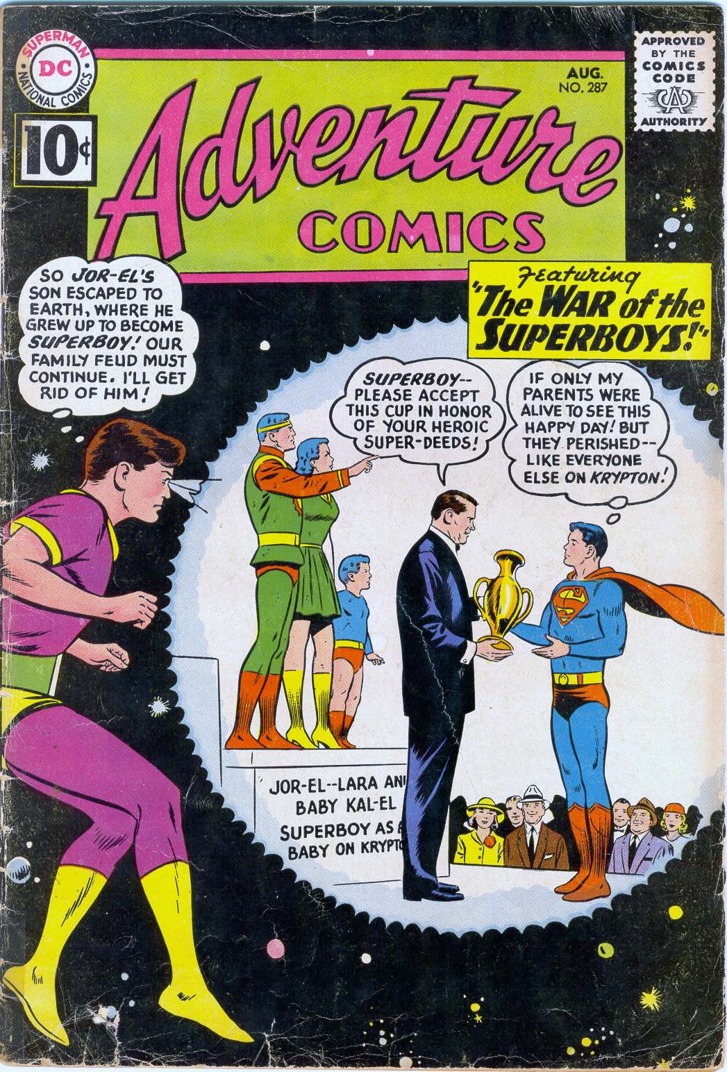 Read online Adventure Comics (1938) comic -  Issue #287 - 1