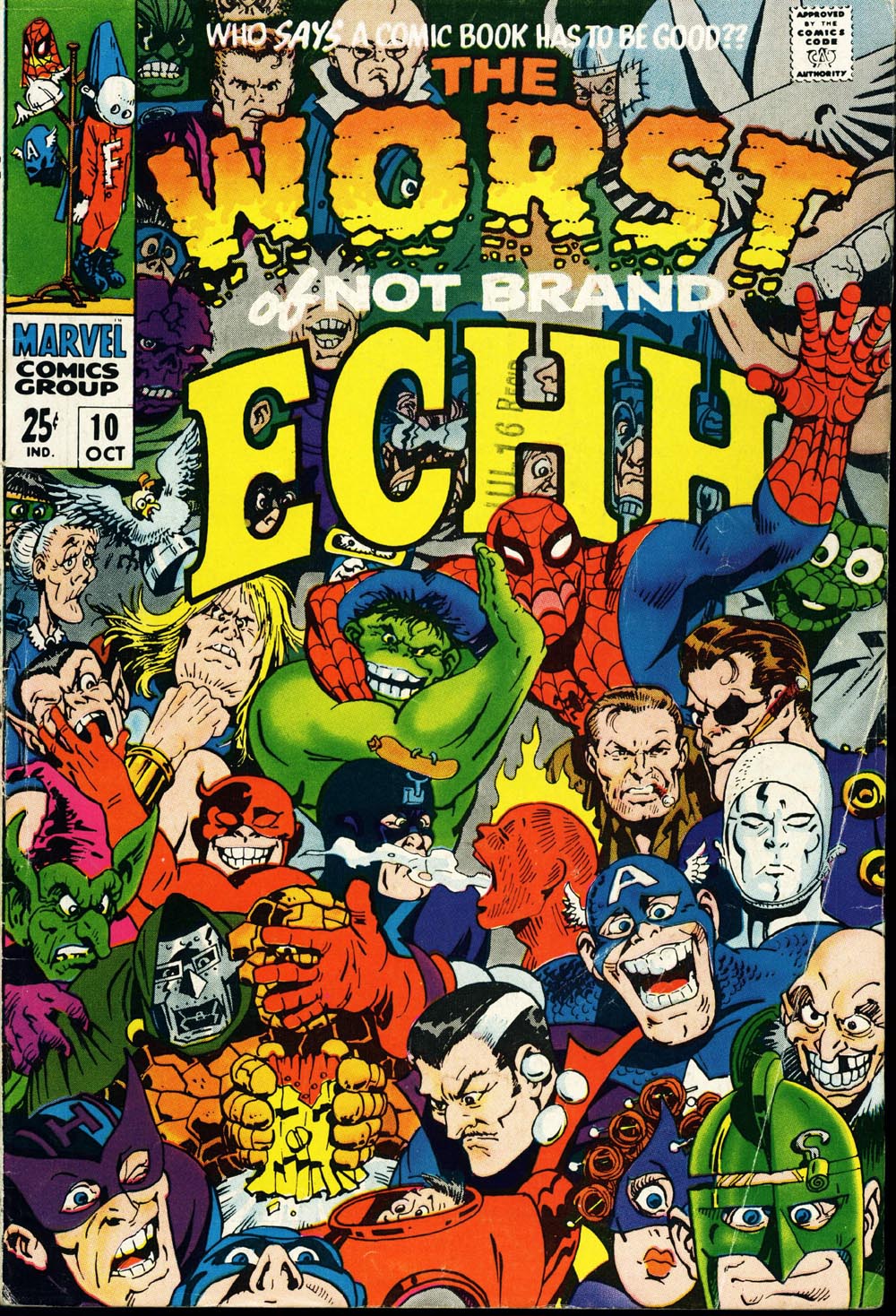 Read online Not Brand Echh comic -  Issue #10 - 1
