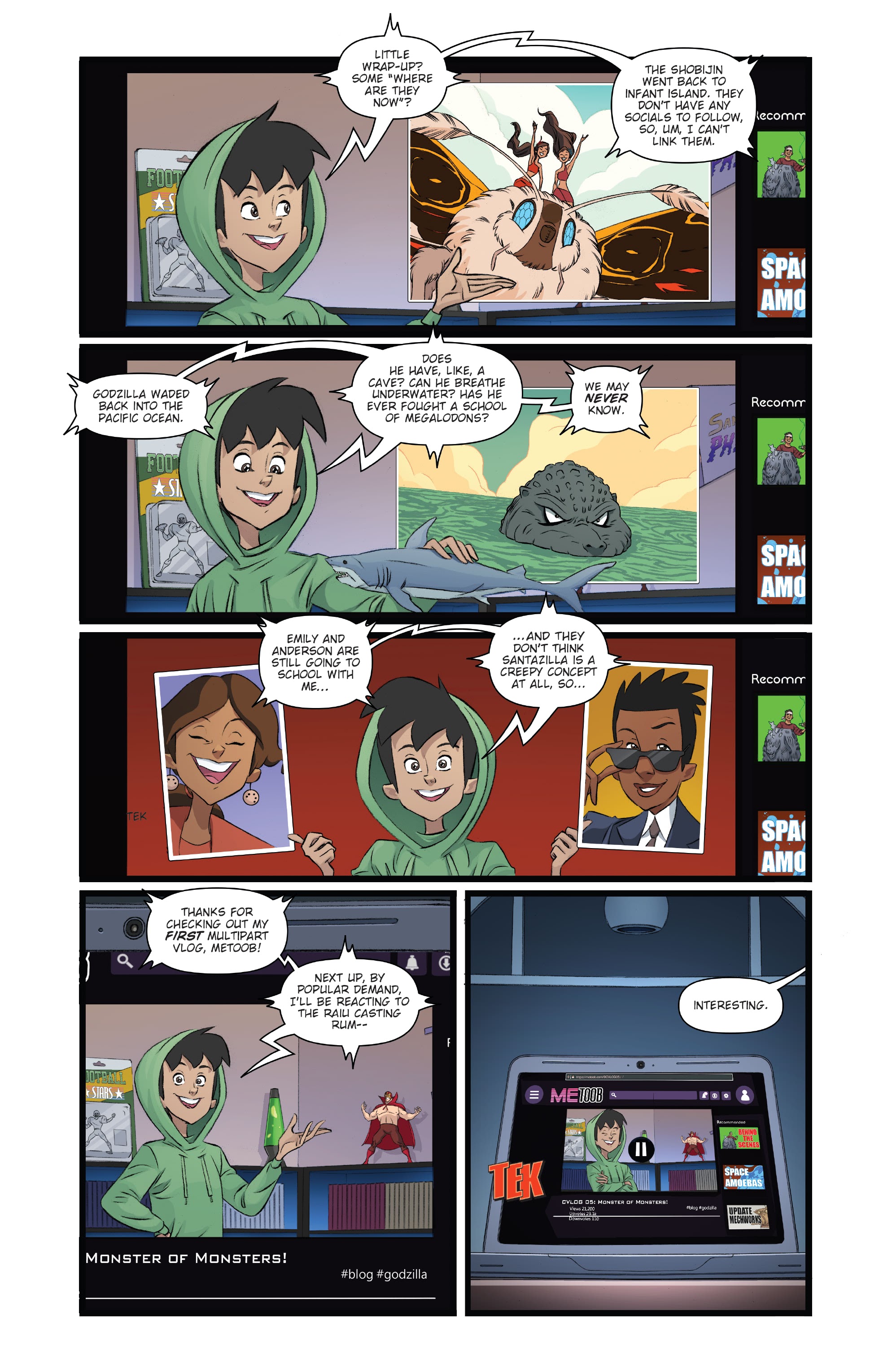 Read online Godzilla: Monsters & Protectors comic -  Issue #5 - 21