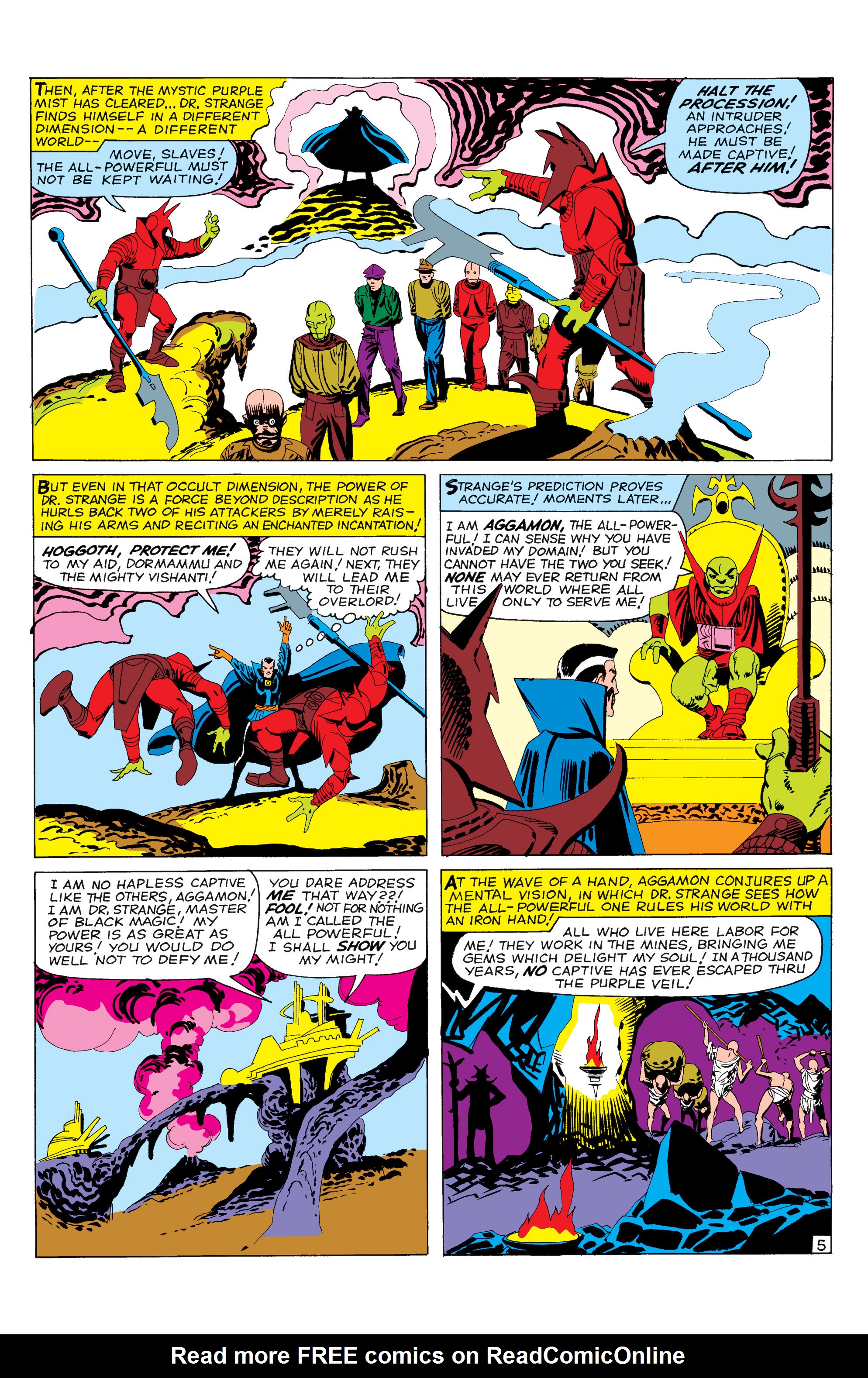 Read online Marvel Masterworks: Doctor Strange comic -  Issue # TPB 1 (Part 1) - 65