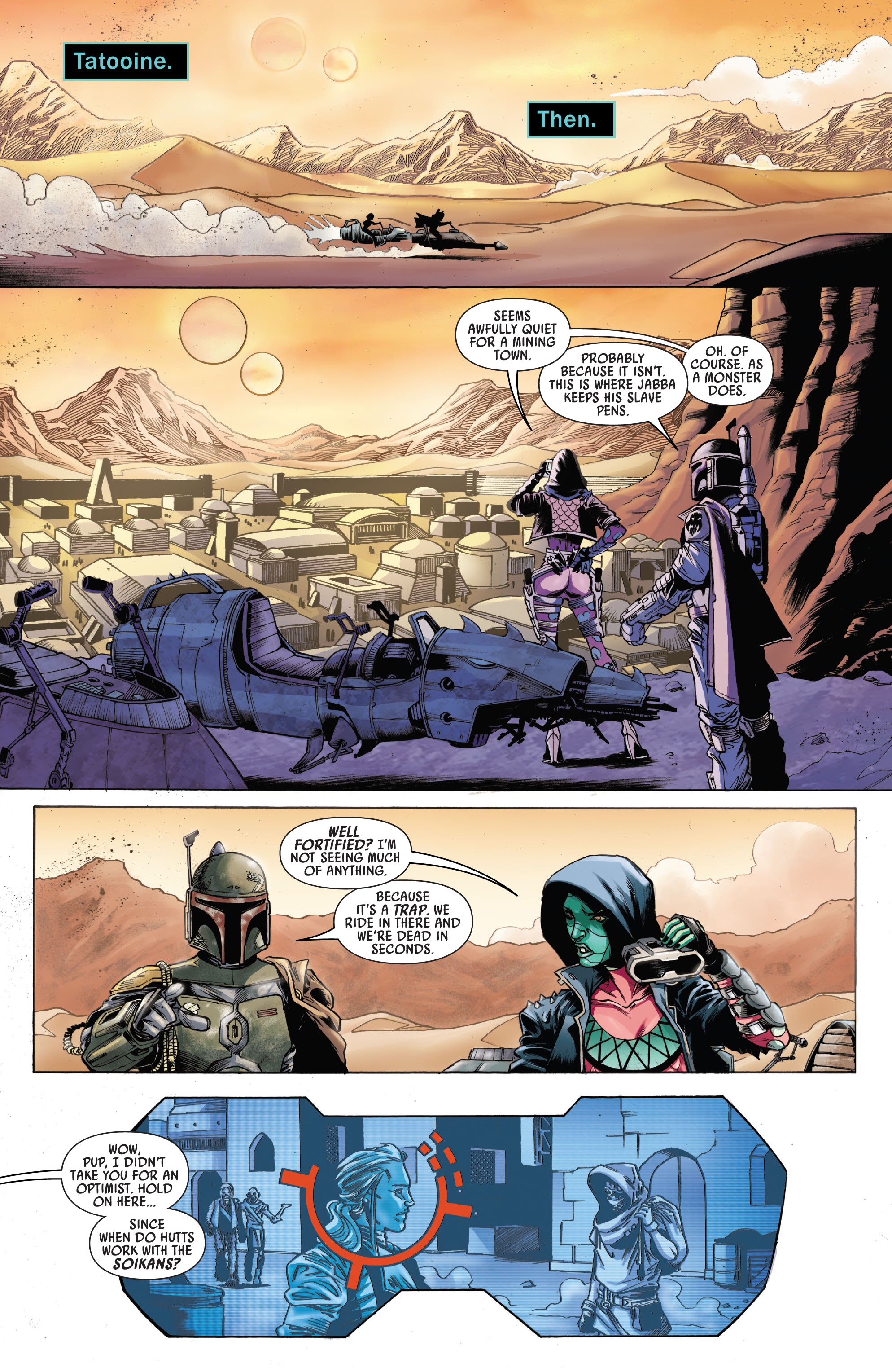 Read online Star Wars: War Of The Bounty Hunters - Jabba The Hutt comic -  Issue # Full - 12