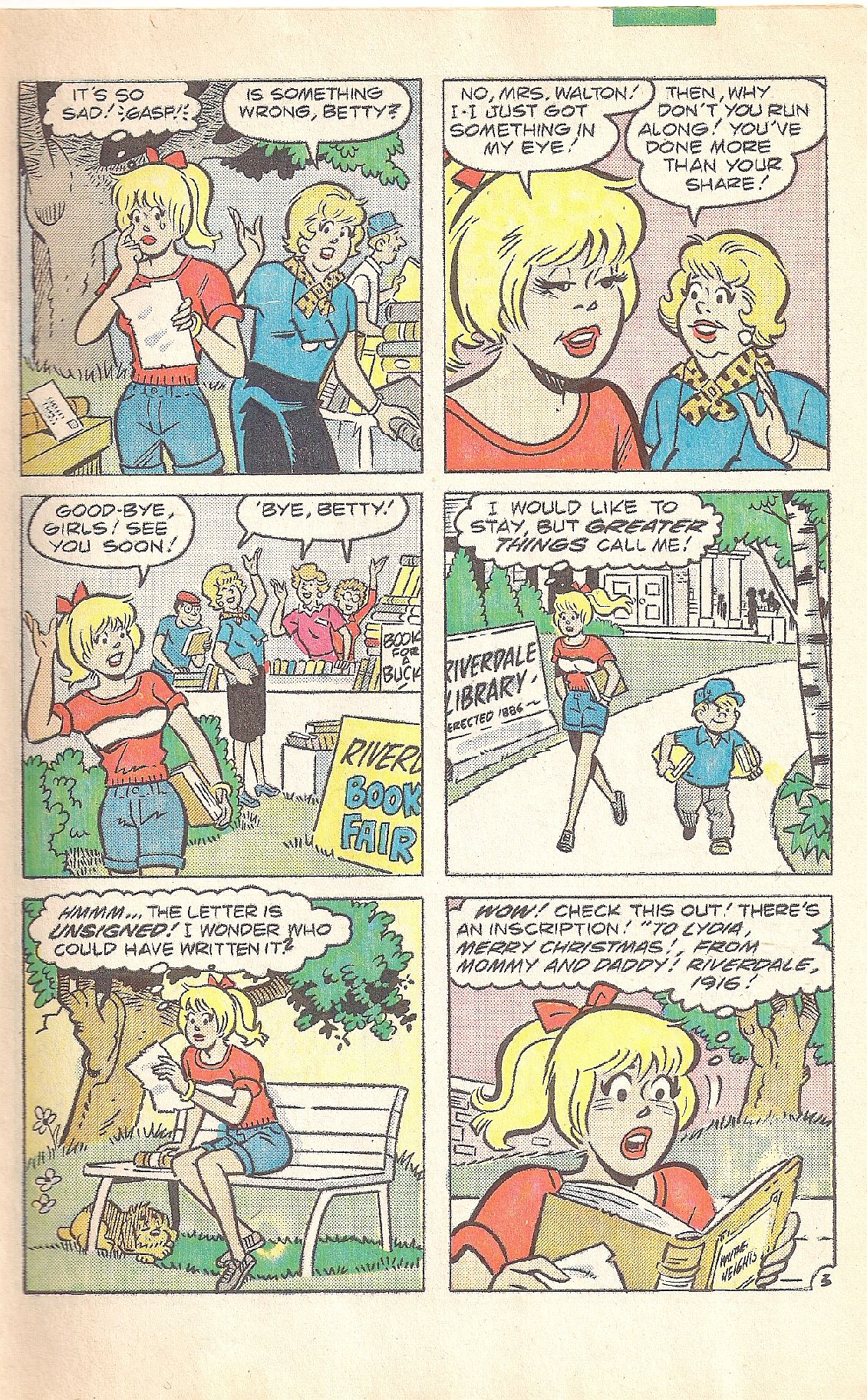 Read online Betty's Diary comic -  Issue #4 - 5
