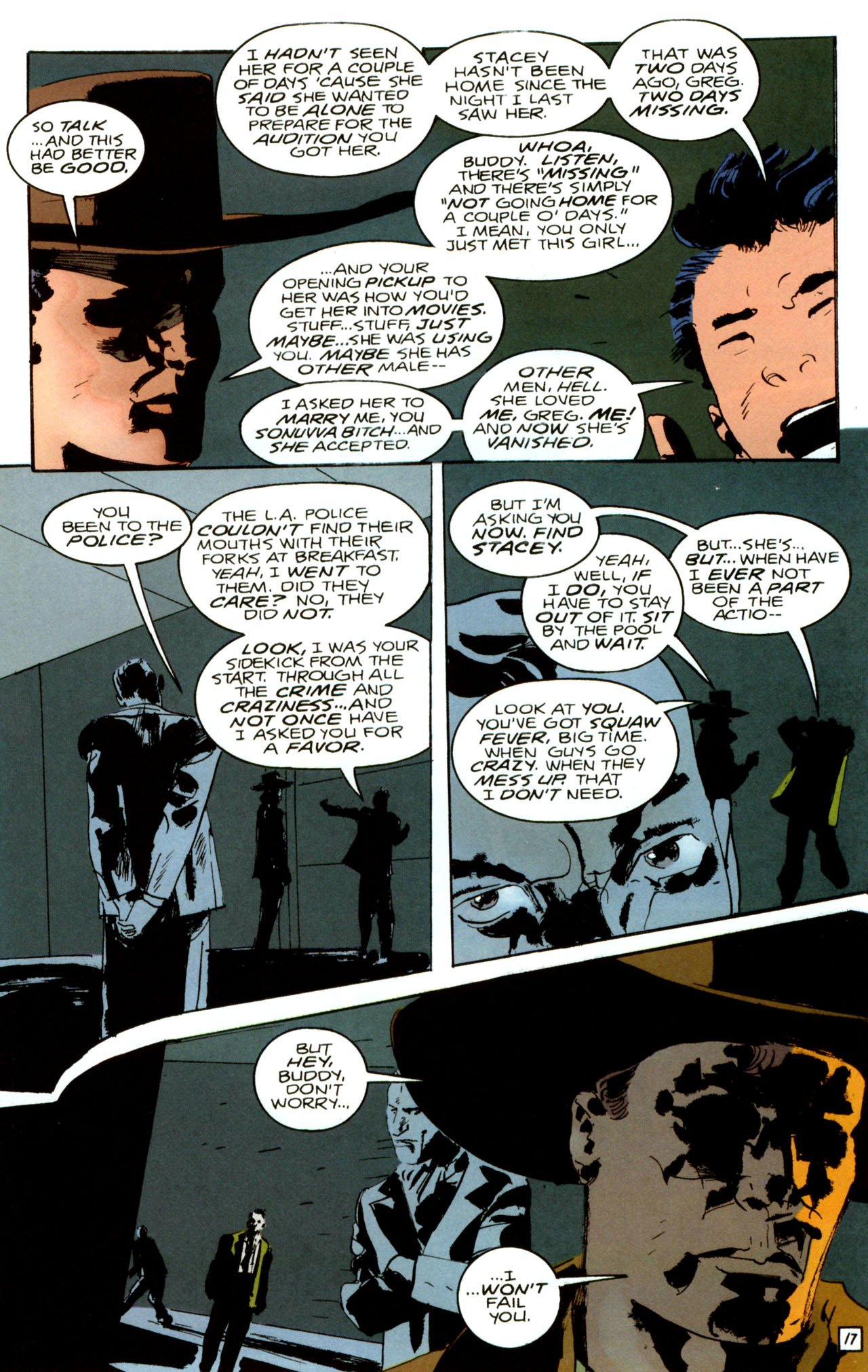 Read online Vigilante: City Lights, Prairie Justice comic -  Issue #1 - 17