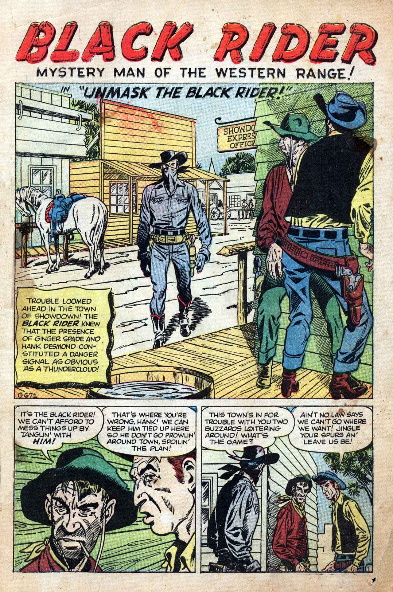 Read online Western Tales of Black Rider comic -  Issue #31 - 3