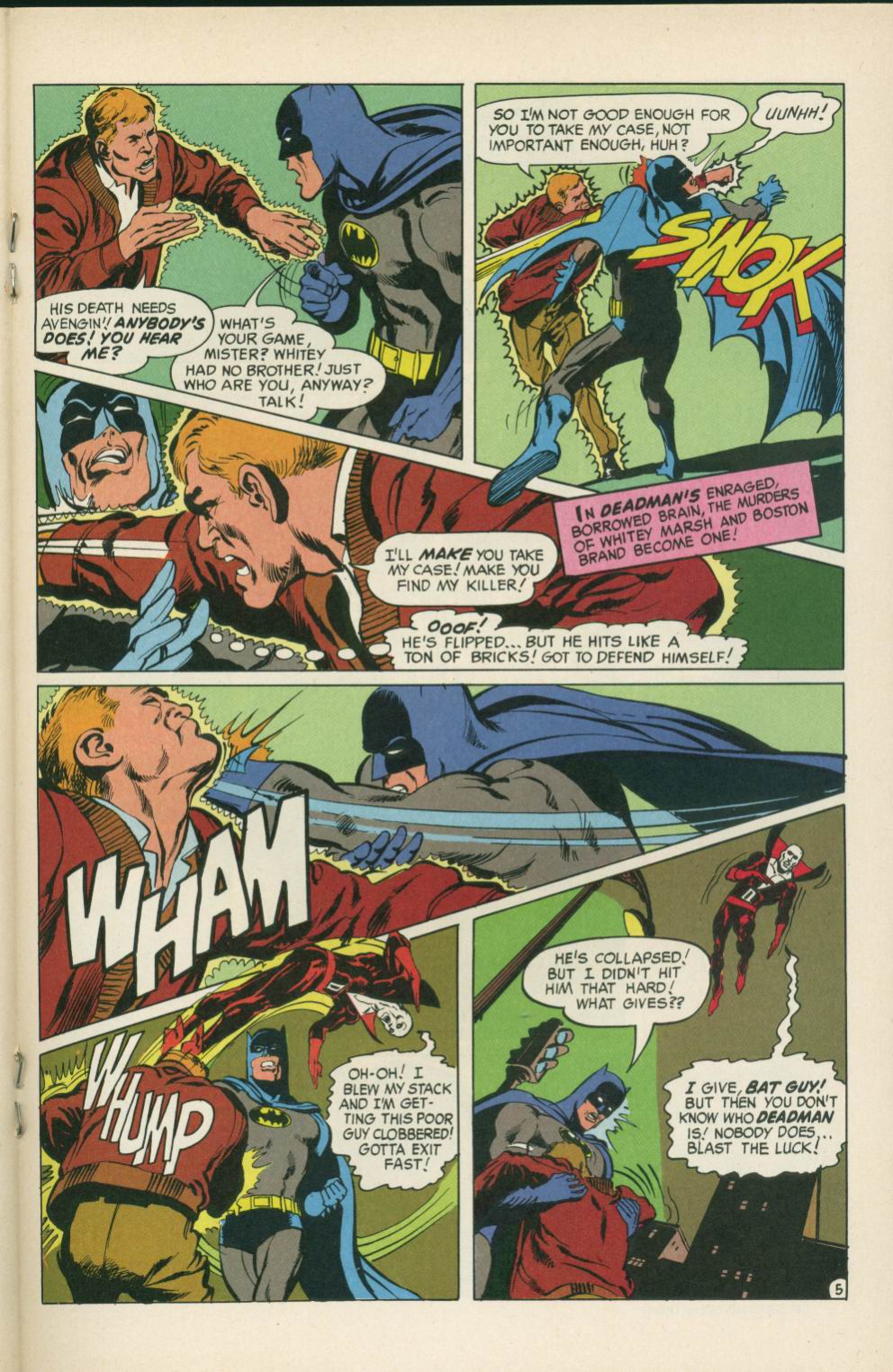 Read online Deadman (1985) comic -  Issue #5 - 22