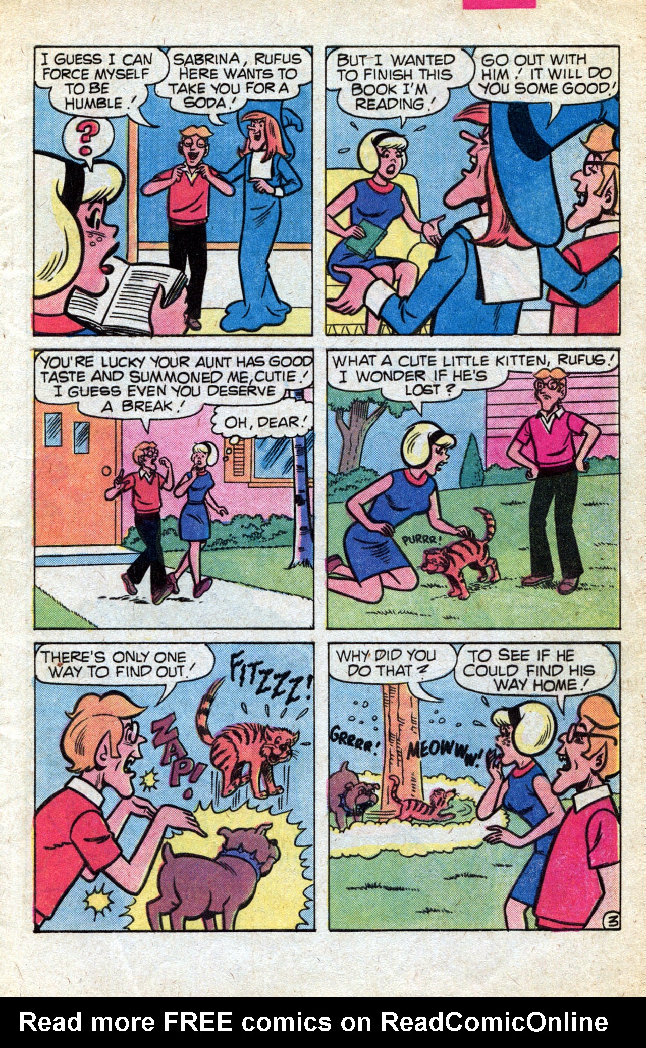 Read online Sabrina The Teenage Witch (1971) comic -  Issue #70 - 5