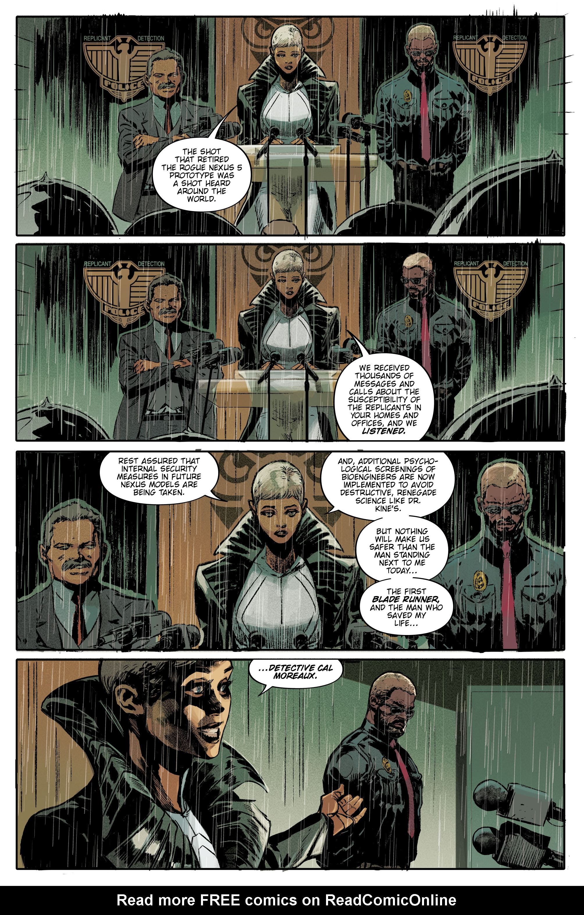 Read online Blade Runner Origins comic -  Issue #12 - 13