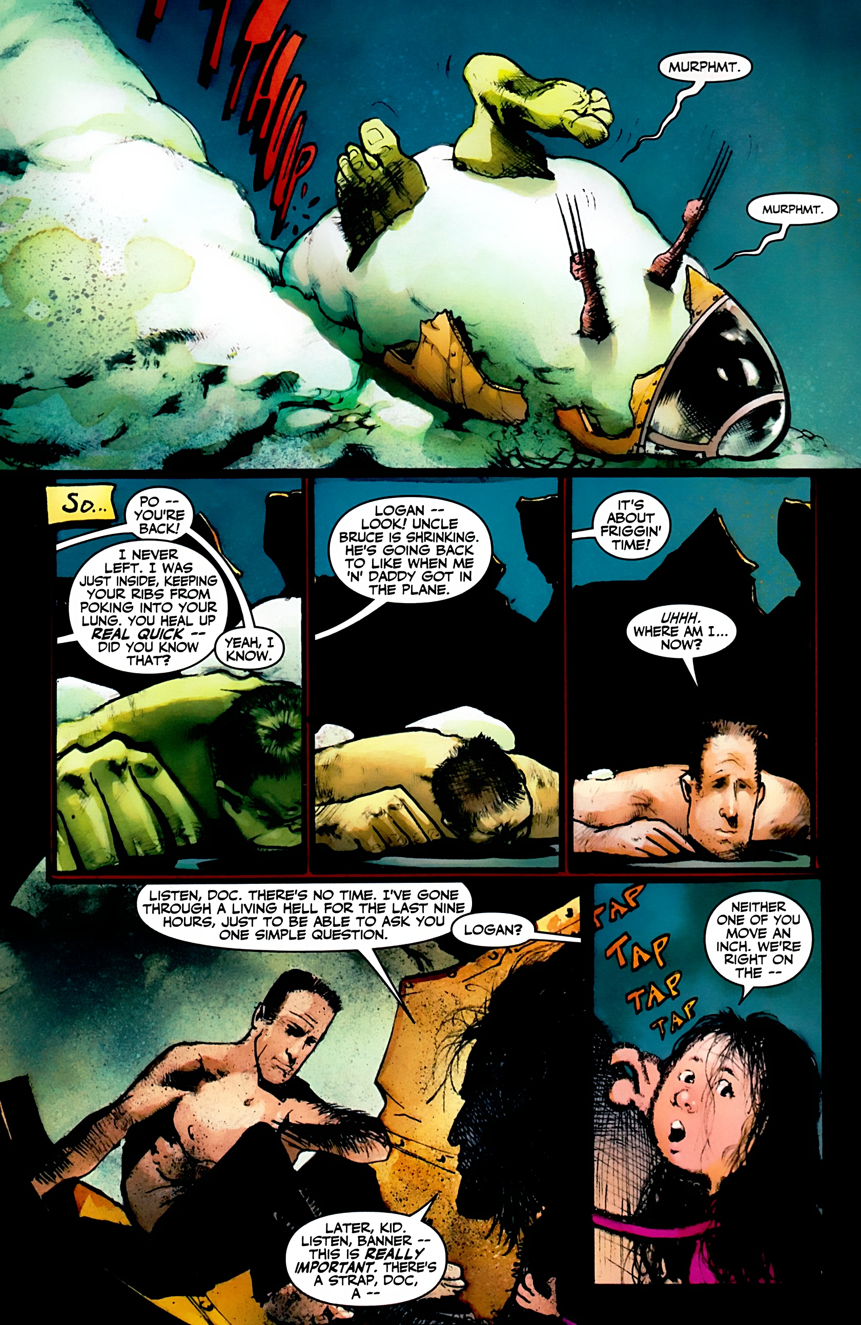 Read online Wolverine/Hulk comic -  Issue #2 - 14