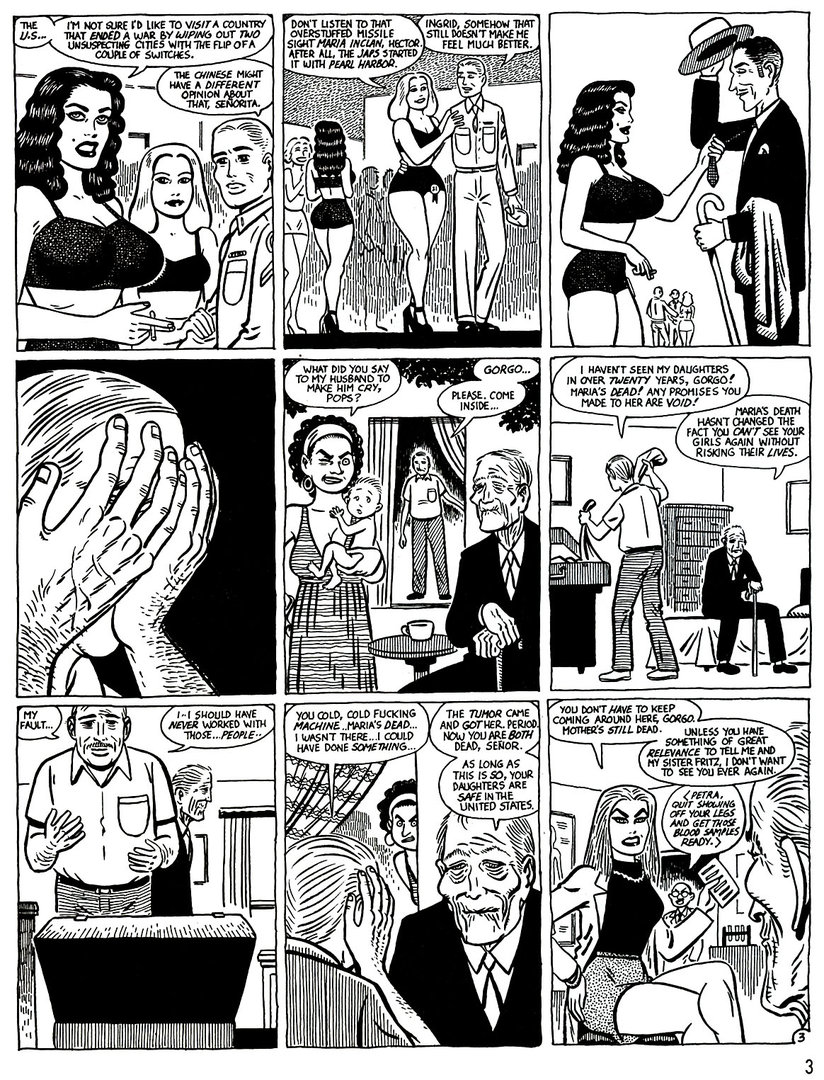 Read online Love and Rockets (1982) comic -  Issue #45 - 5