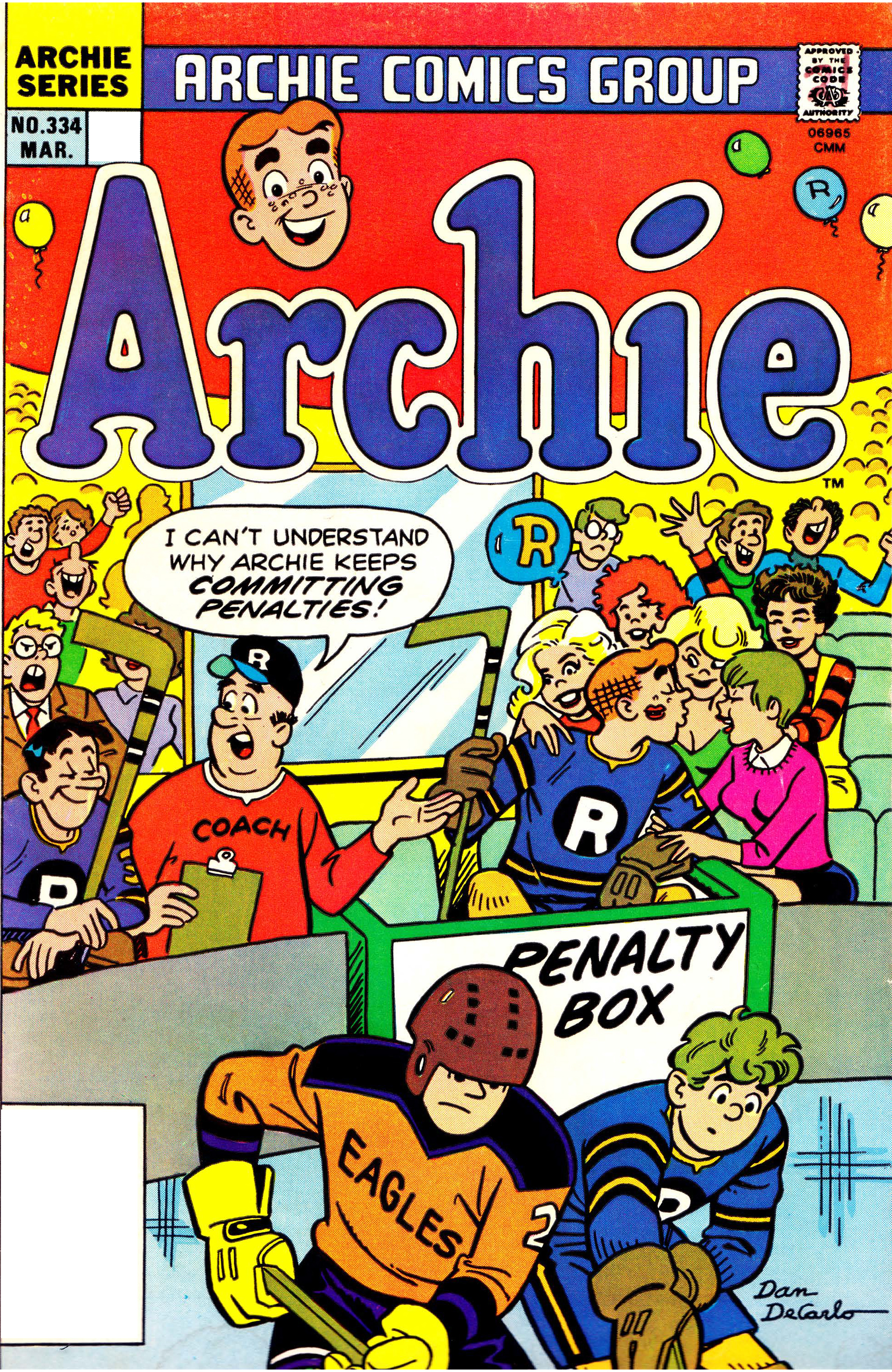 Read online Archie (1960) comic -  Issue #334 - 1