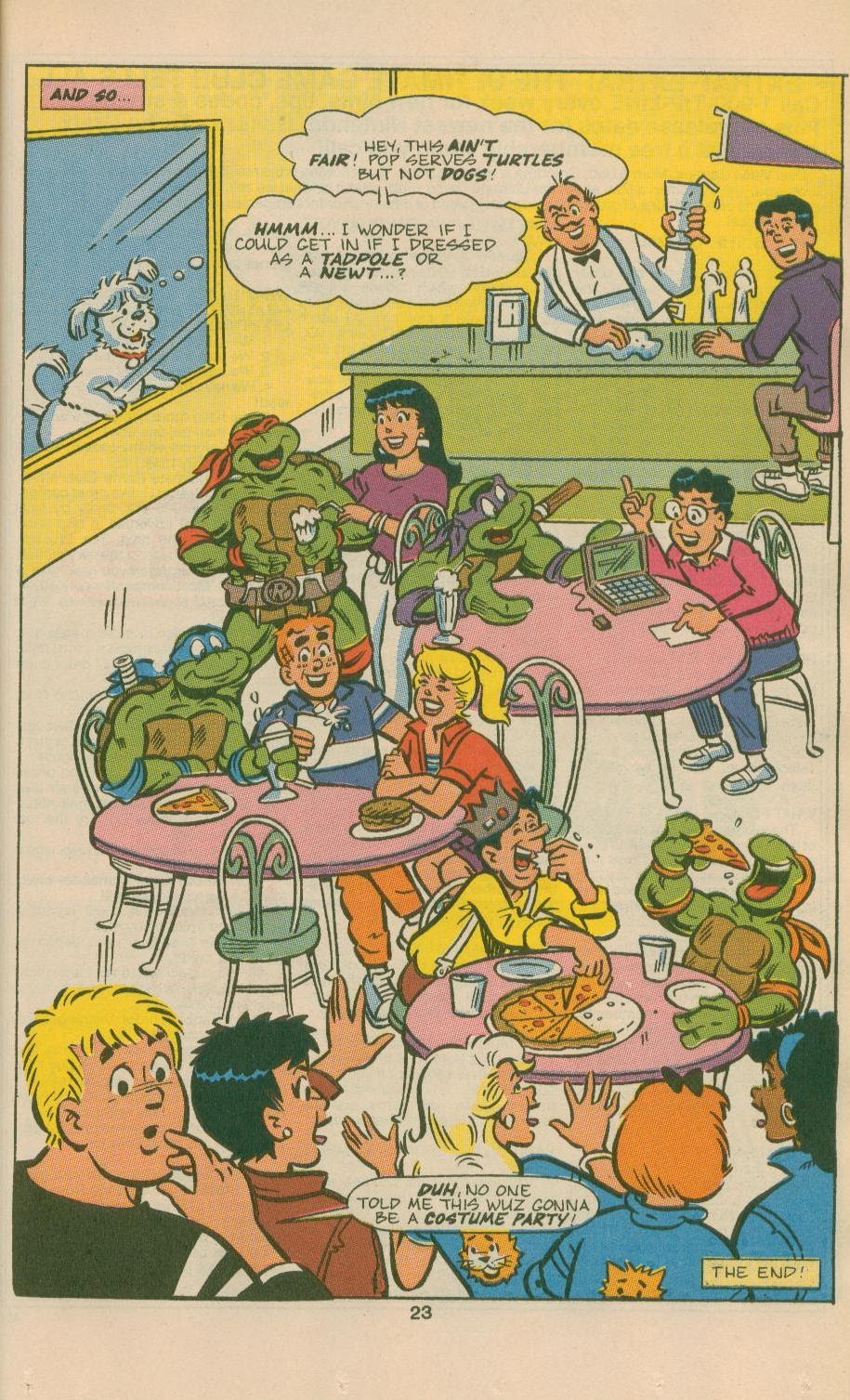 Read online Teenage Mutant Ninja Turtles Meet Archie comic -  Issue # Full - 25