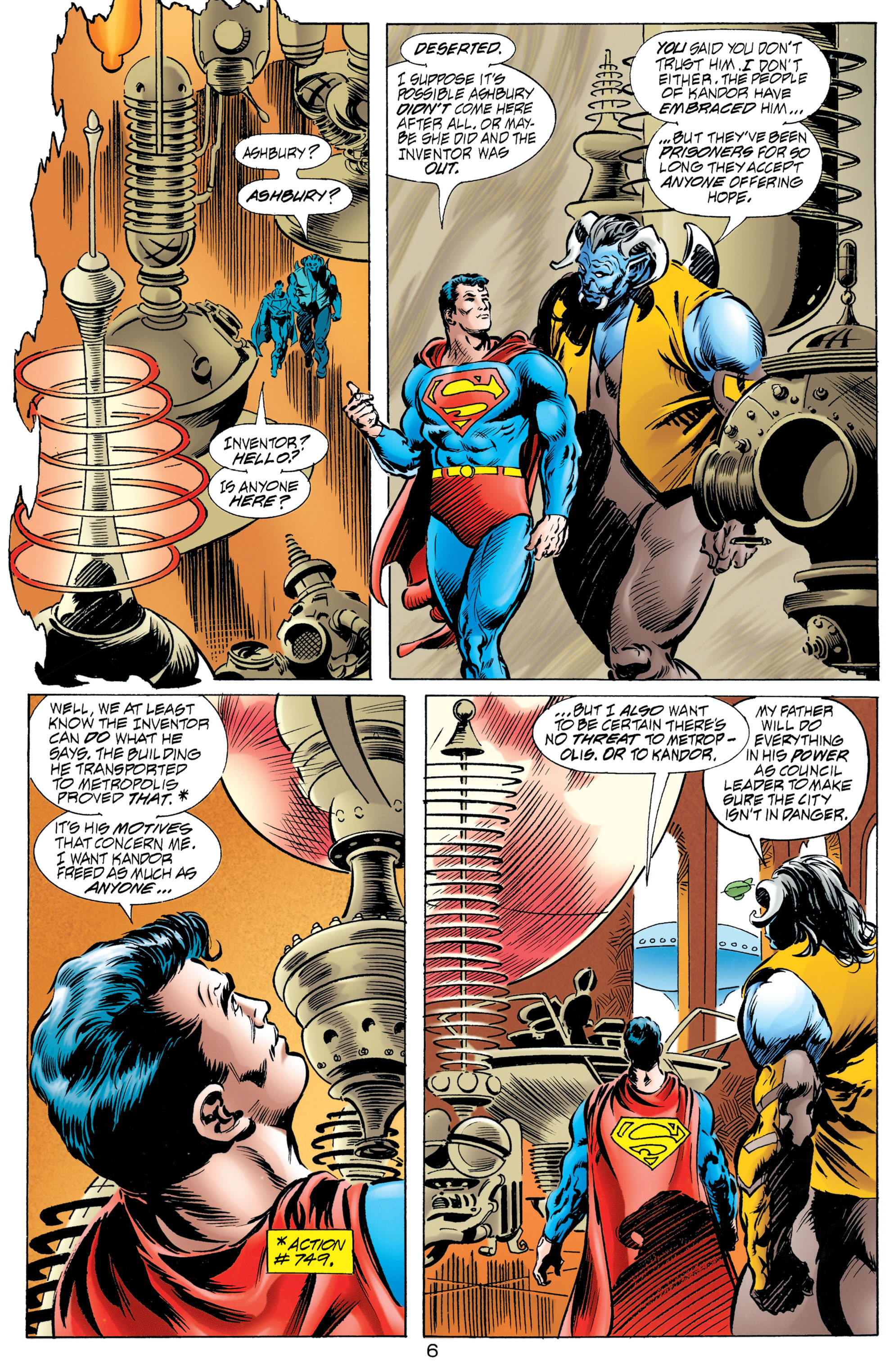 Read online Superman (1987) comic -  Issue #140 - 7
