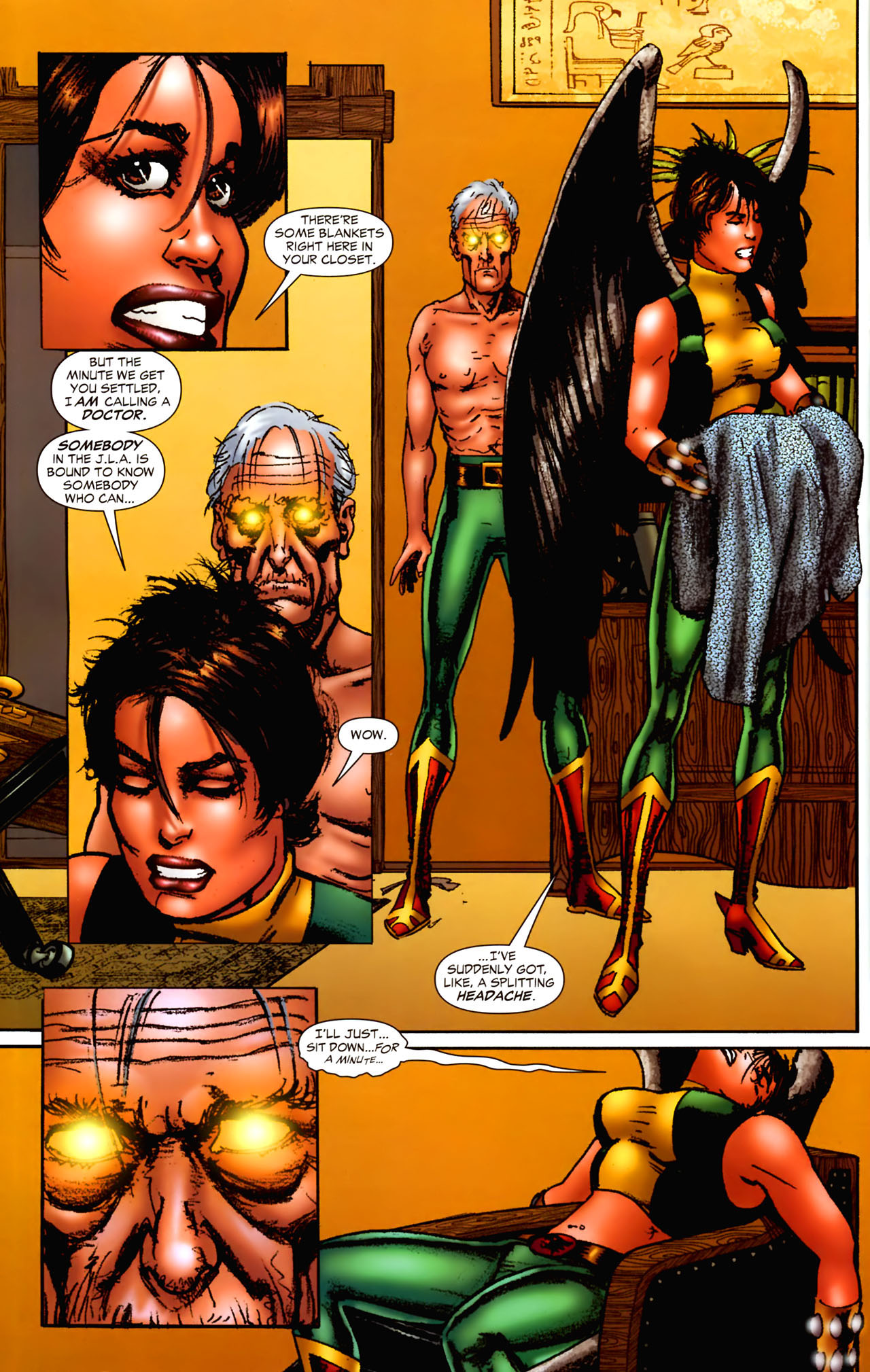 Read online Hawkgirl comic -  Issue #55 - 8