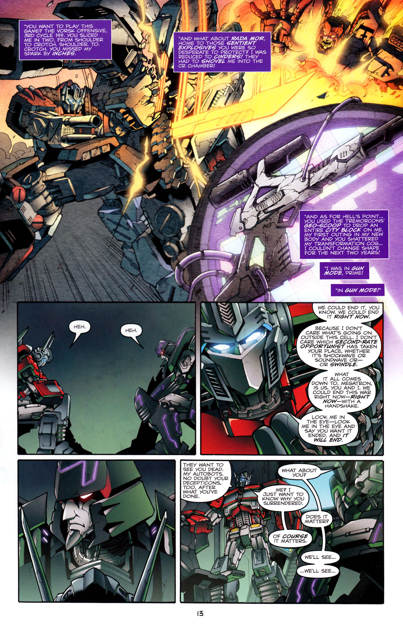 Read online The Transformers (2009) comic -  Issue #22 - 16